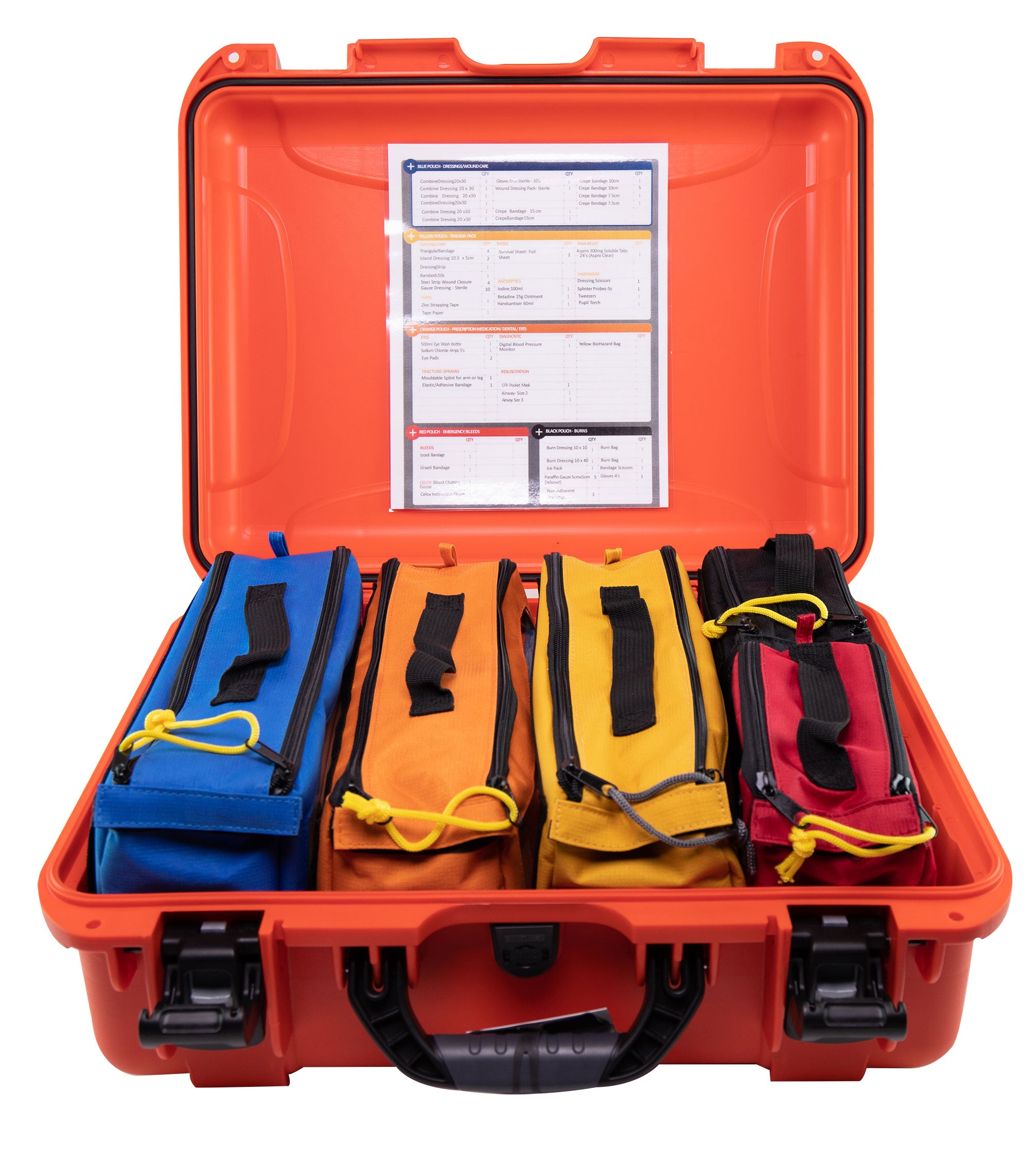 Advanced Trauma First Aid Medical Kit pslfireandsafety.co.nz