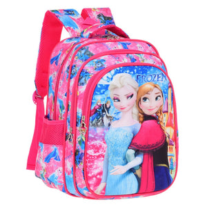 PacentoDisney new backpack frozen Princess primary school bag 3d carto –  Nlpearl MCN
