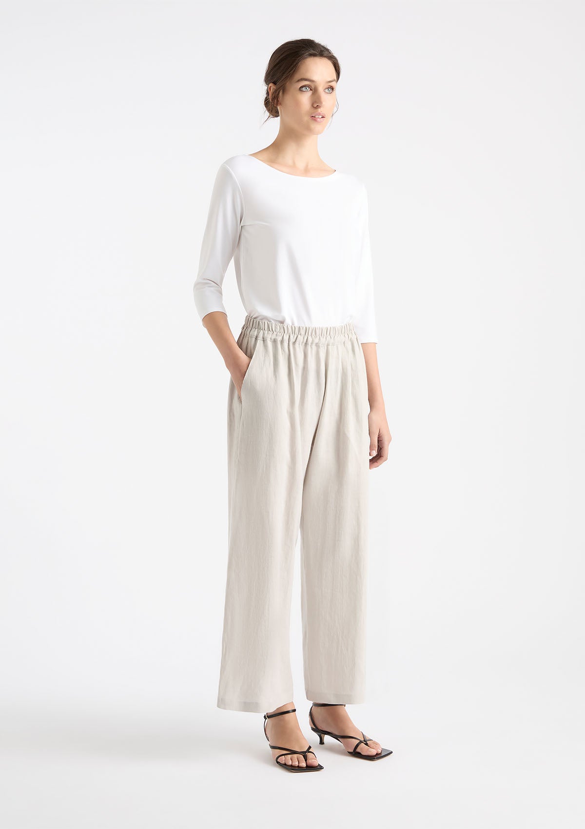 Mela Purdie Pure Linen Pace Pant