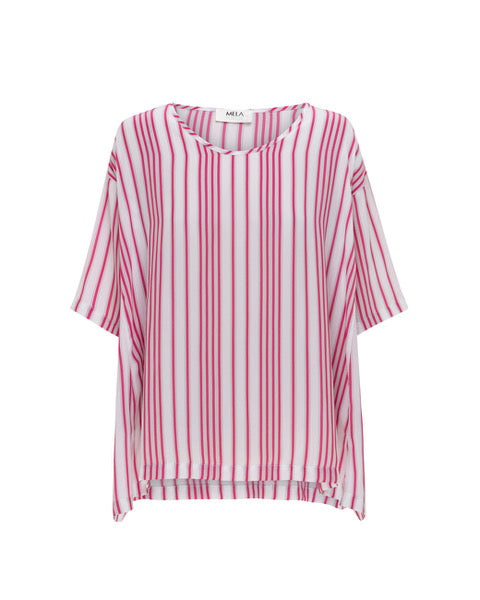 Mela Purdie Floria Stripe Print Tuscan T