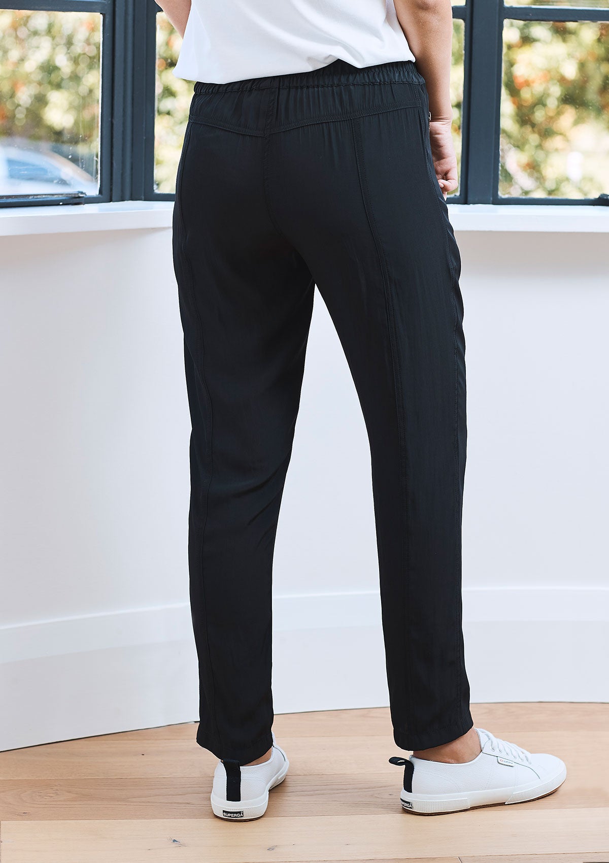 Mela Purdie Macro-Mousseline Soft Zip Pant