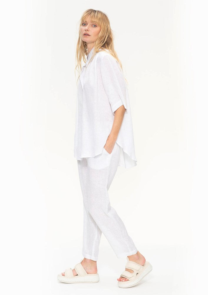 Mela Purdie Pure Linen Soft Capri