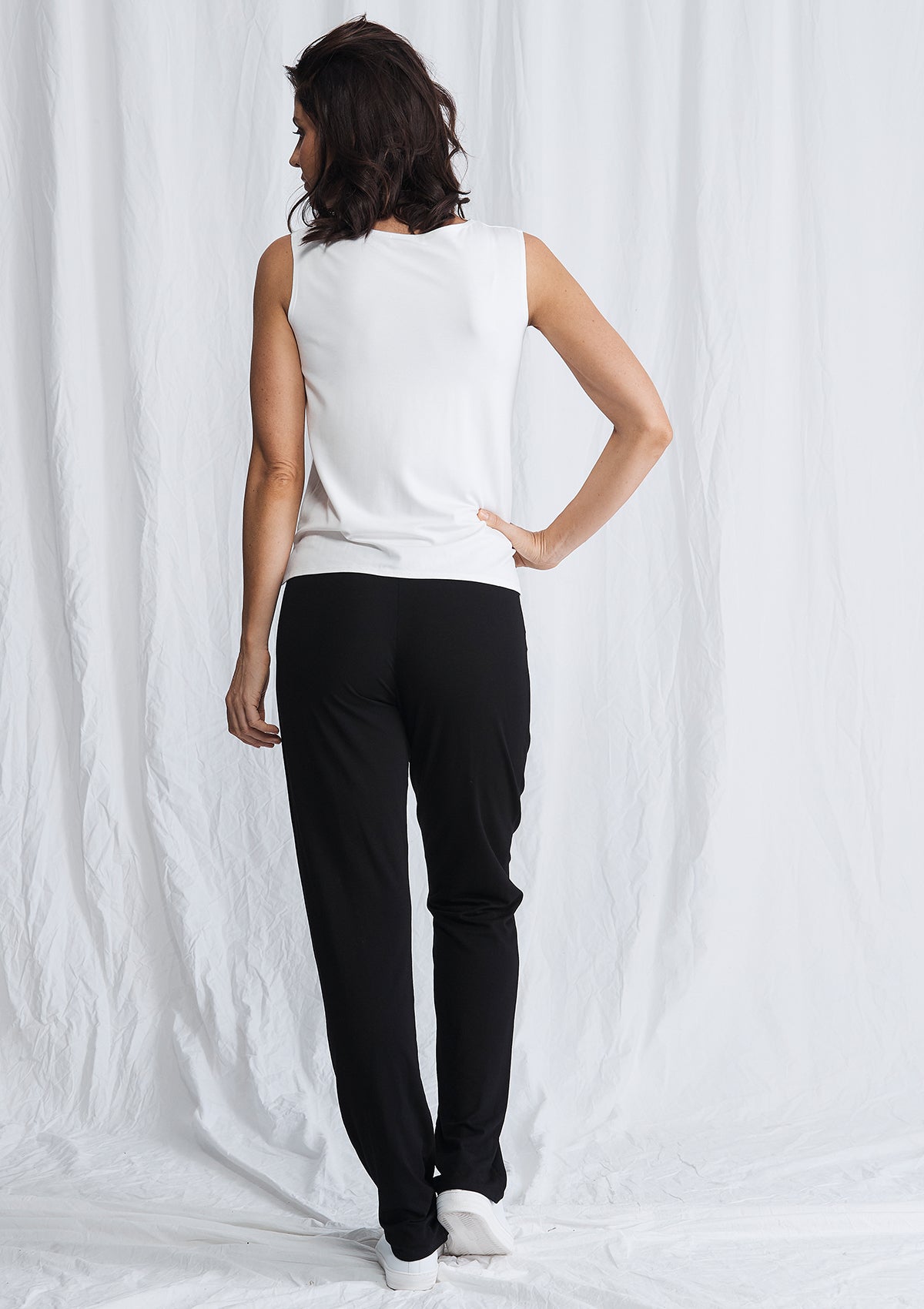 Mela Purdie Matte Jersey Straight Leg Pant