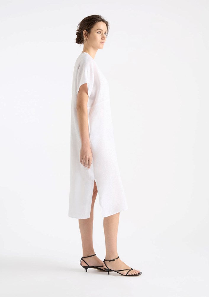 Mela Purdie Pure Linen Wedge Dress