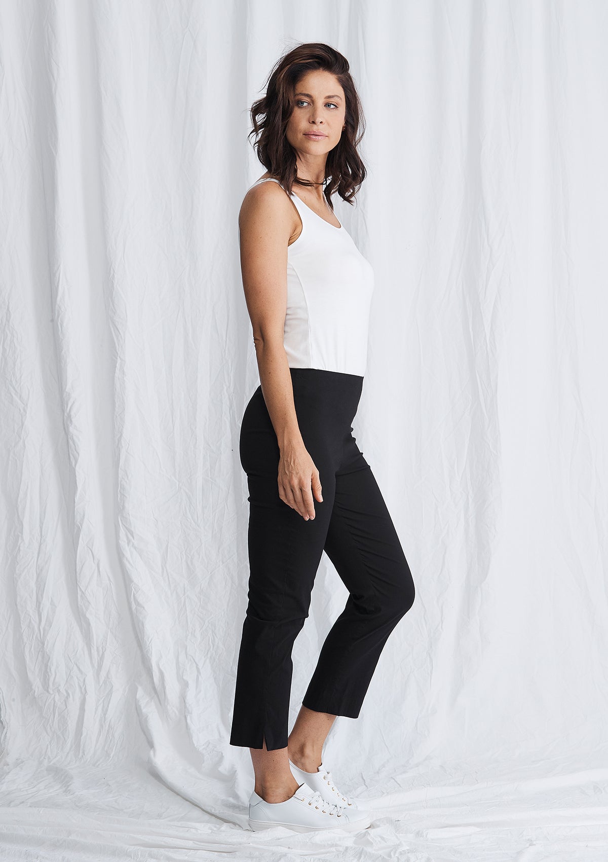 Mela Purdie Microprene Cropped Pants