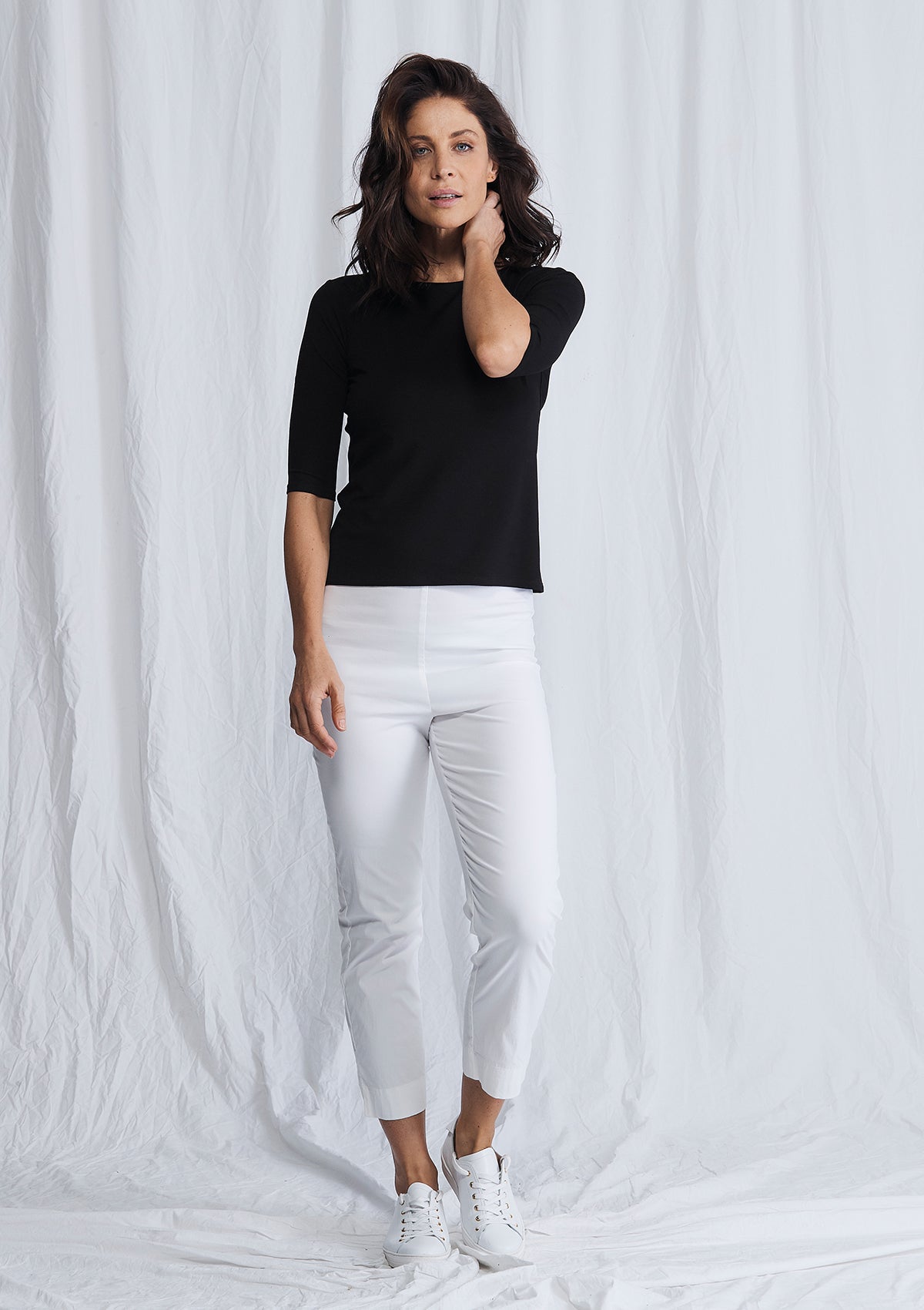 Mela Purdie Microprene Cropped Pants