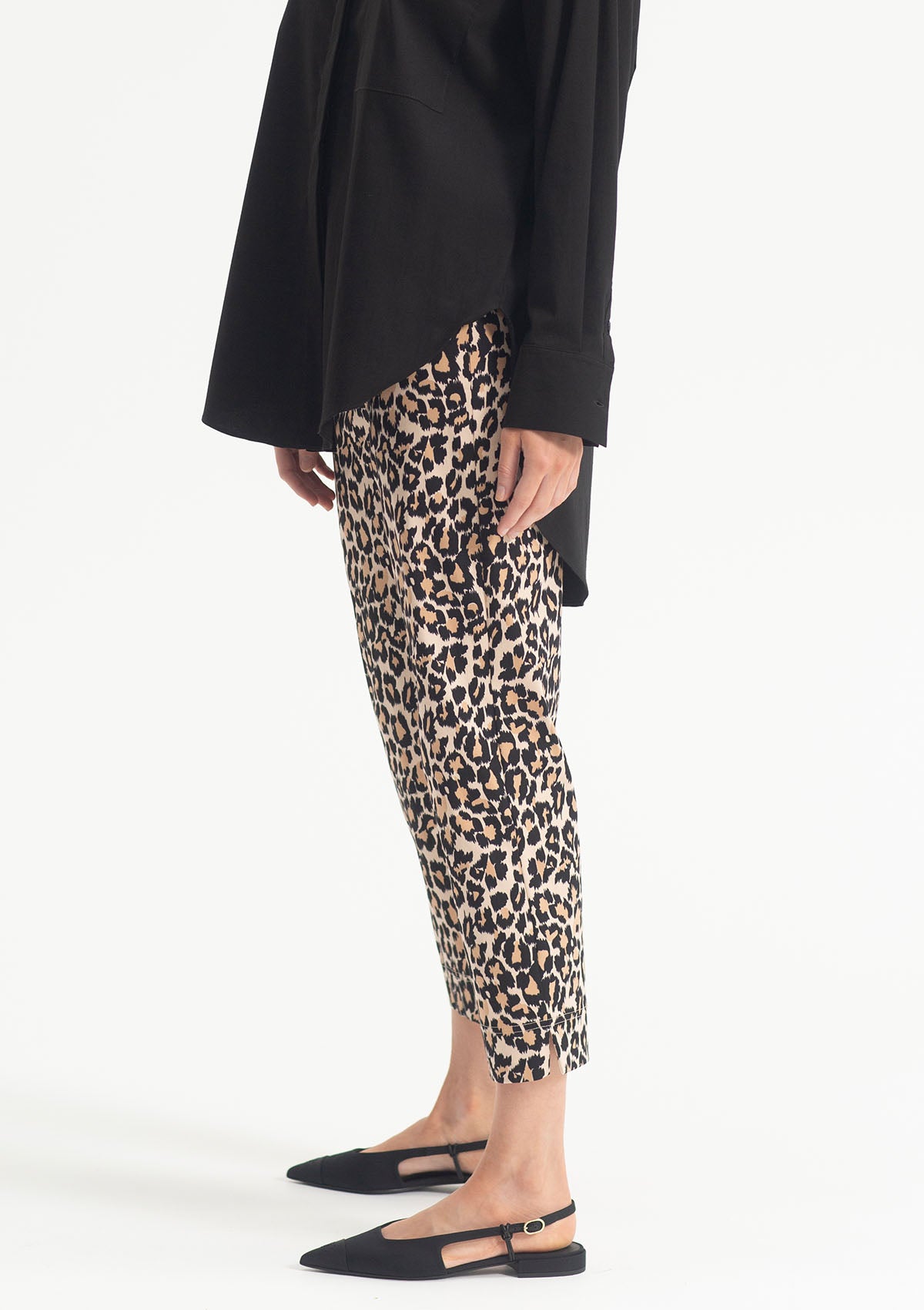 Mela Purdie Animal Spot Popilene Cropped Pant