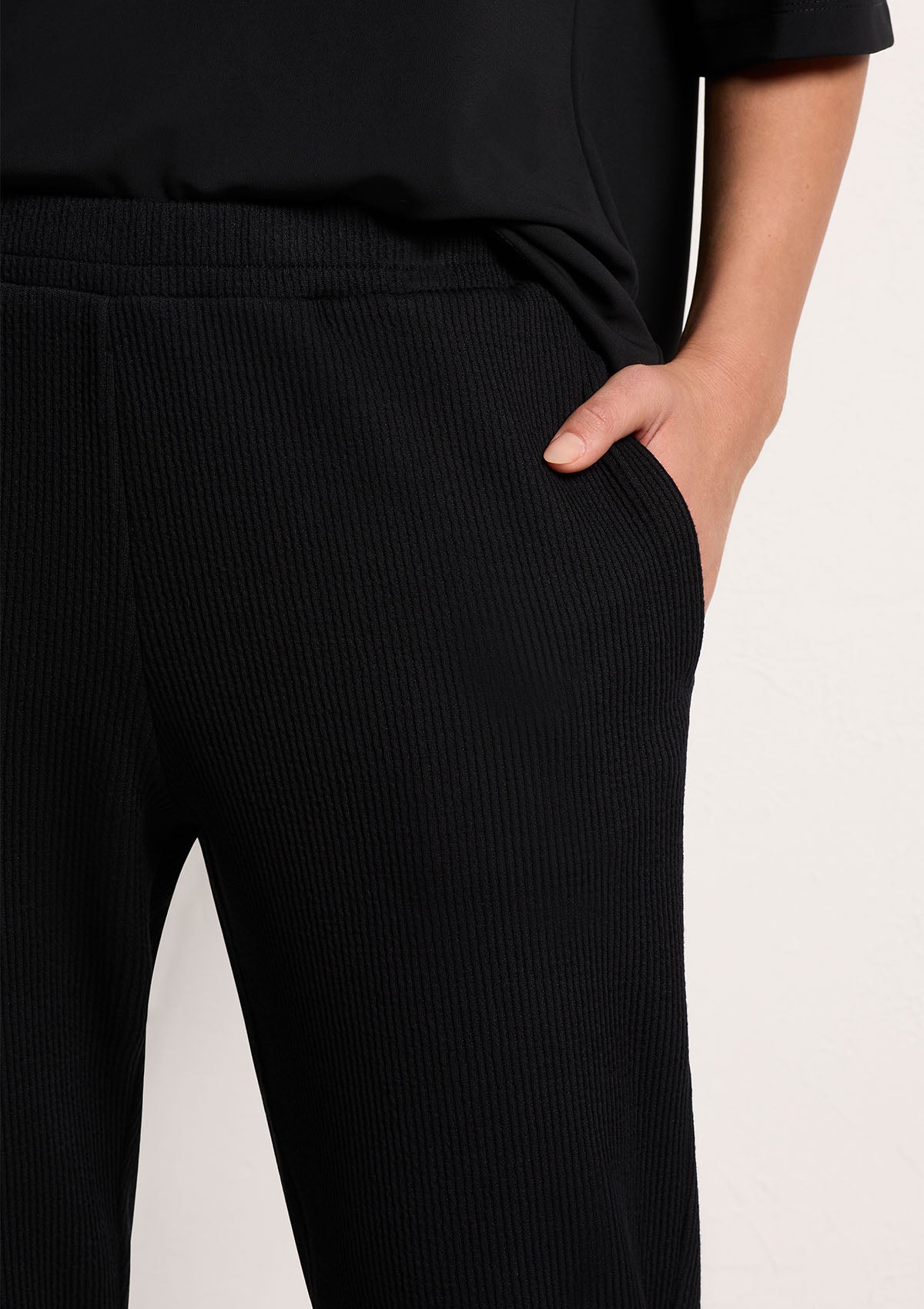 Mela Purdie Furrow Knit Zip Stiletto Pant