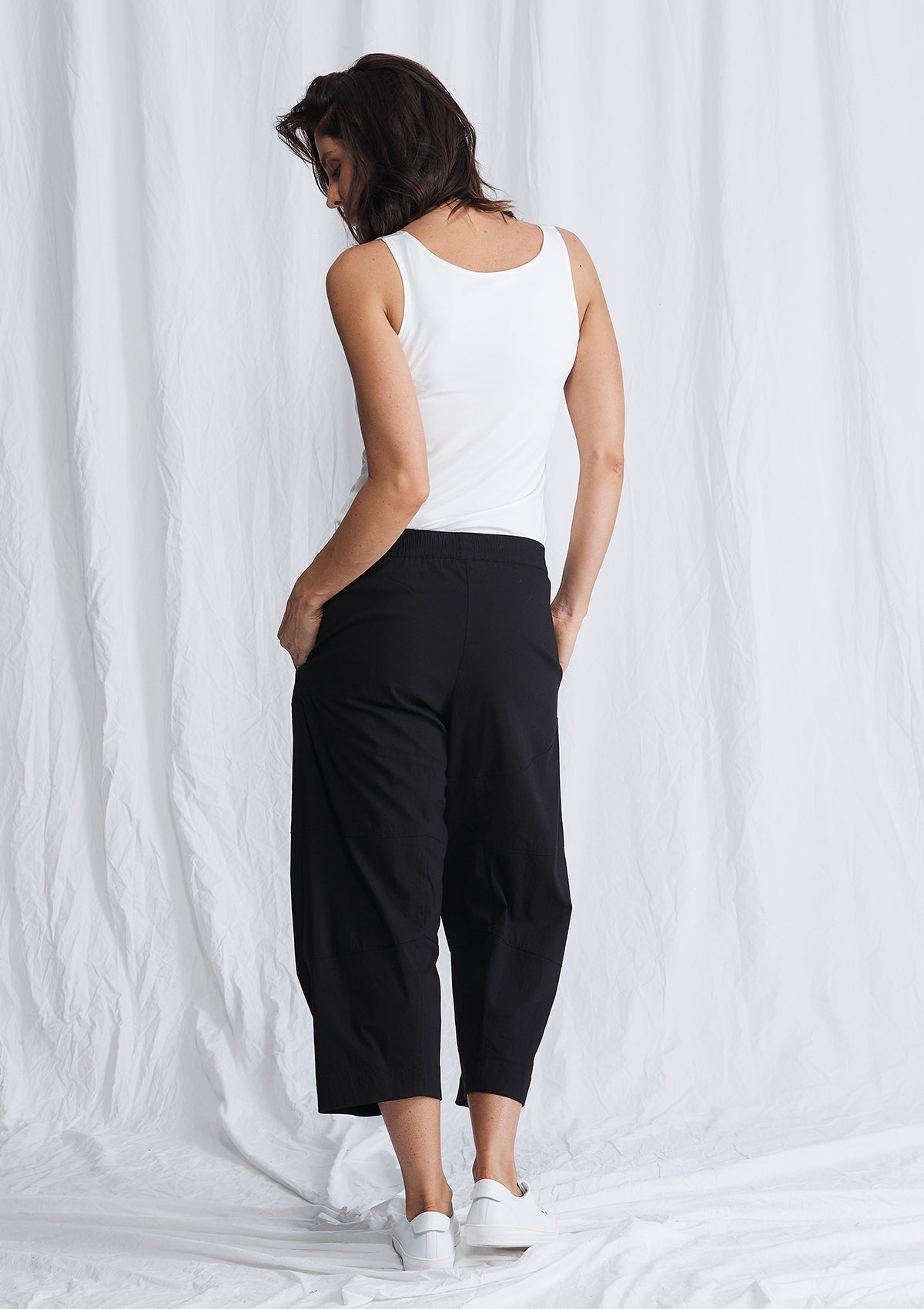 Mela Purdie Microprene Cropped Tuscan Pant