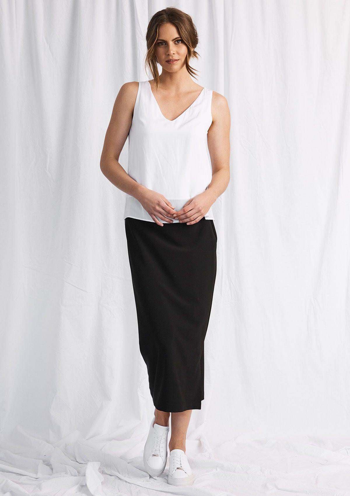 Mela Purdie Reflex Split Pencil Skirt