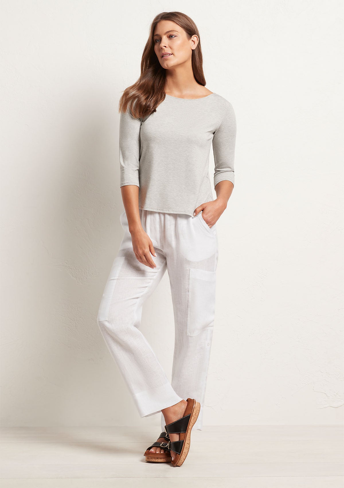 Mela Purdie Pure Linen Soft Cargo