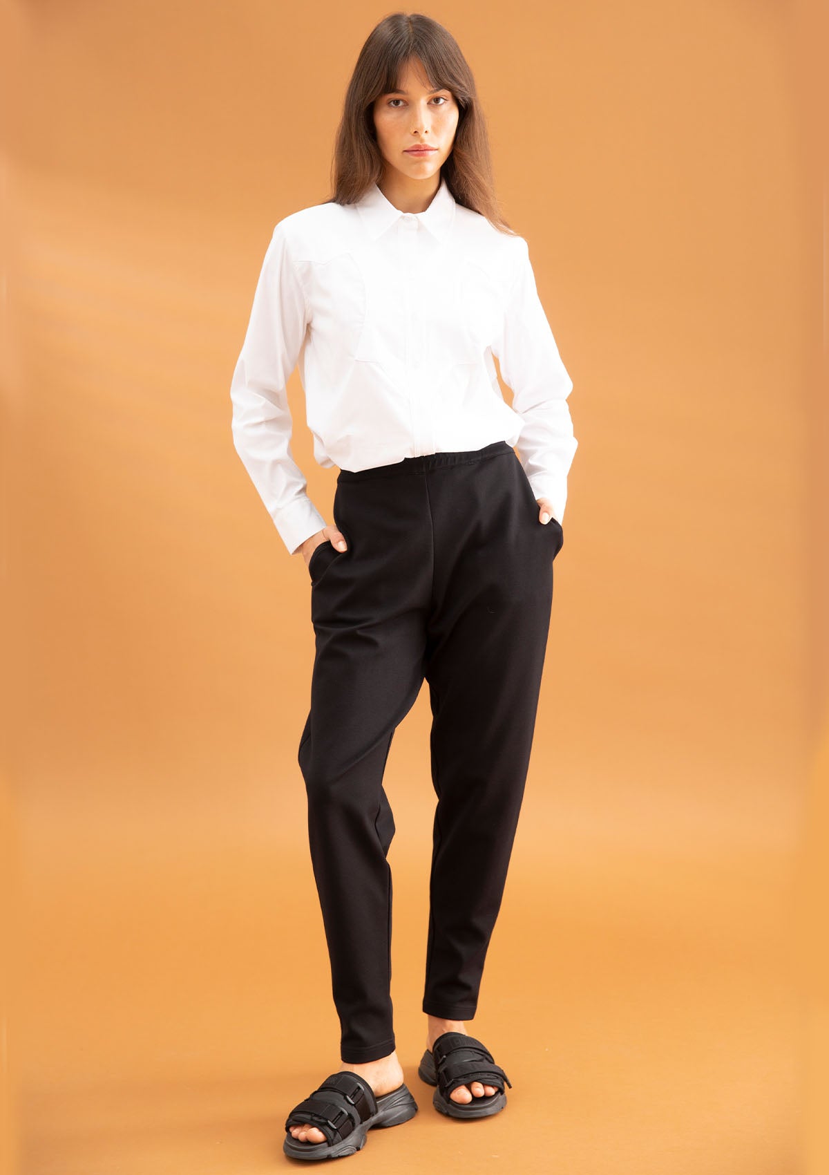 Mela Purdie Polished Ponte Base Pant