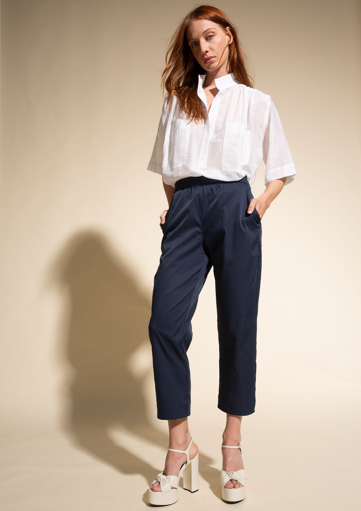 Mela Purdie Stretch Chintz Fatigue Pant