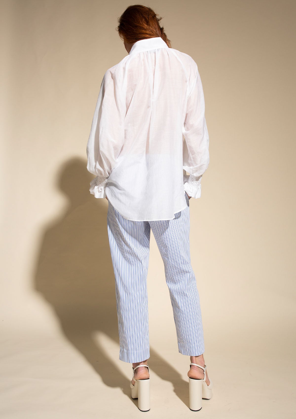 Mela Purdie Pencil Stripe Popilene Fatigue Pant