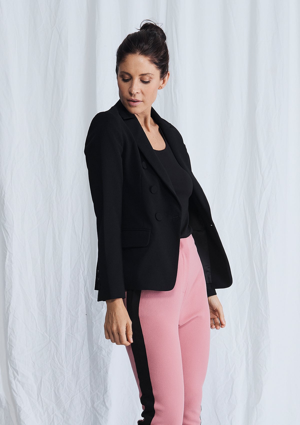 Luxe Deluxe Borderline Structured Blazer