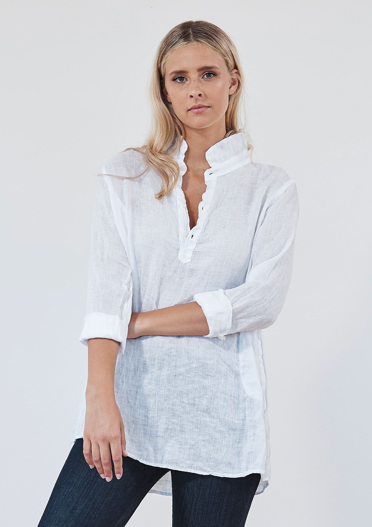 CP Shades Linen Sako Shirt