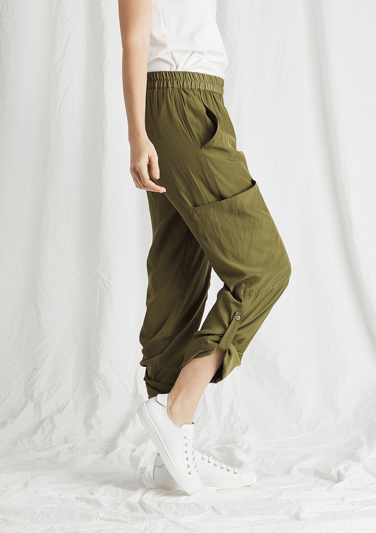 Mela Purdie Macro-Mousseline Soft Cargo Pant