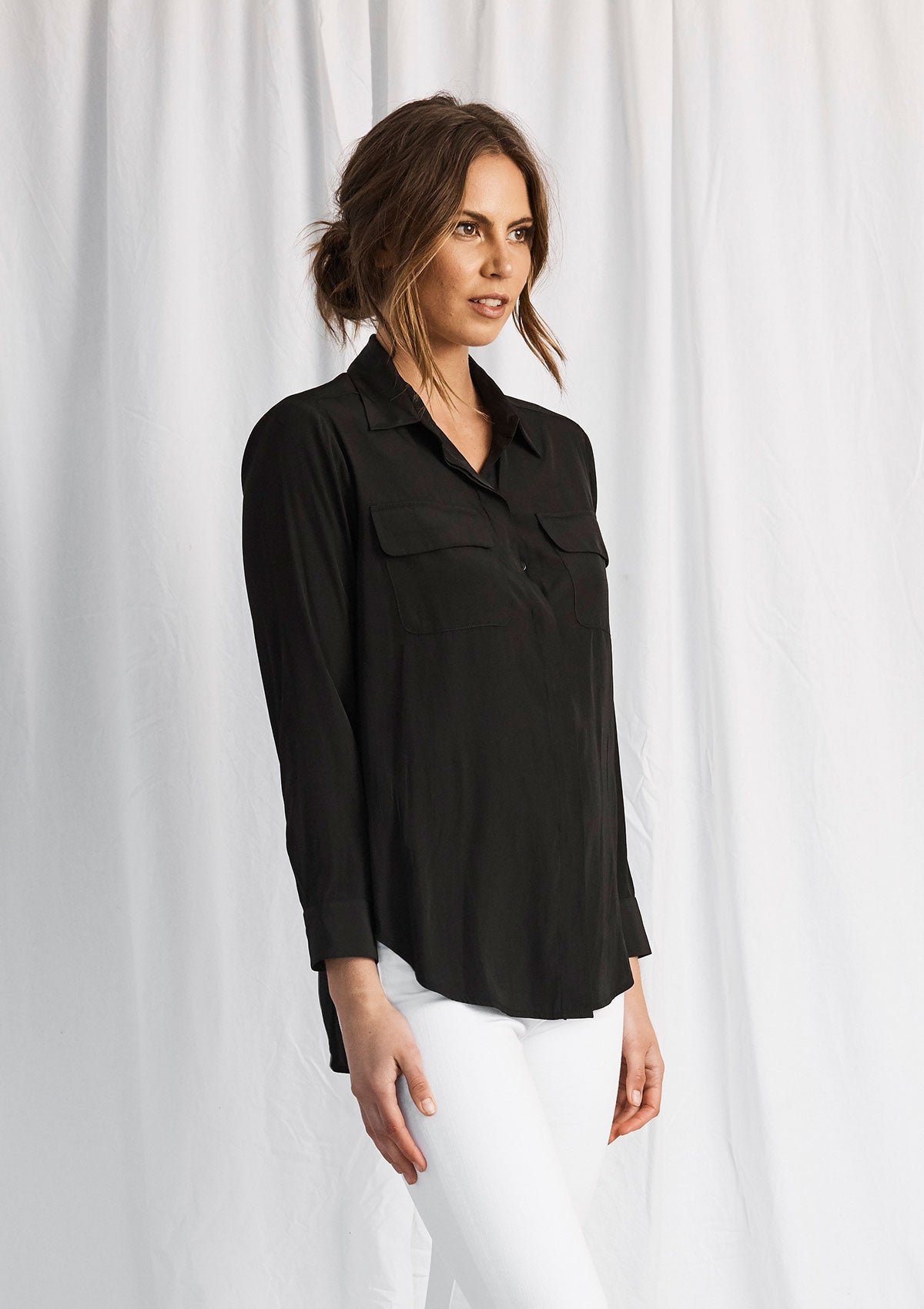 Mela Purdie Macro-Mousseline Soft Pocket Shirt