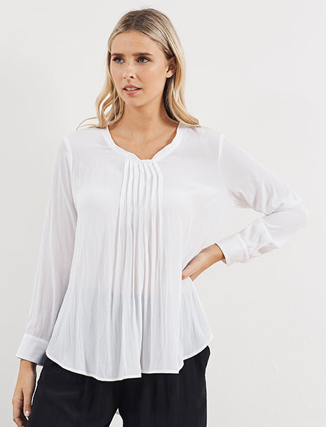 Mela Purdie Micro Pleat Blouse