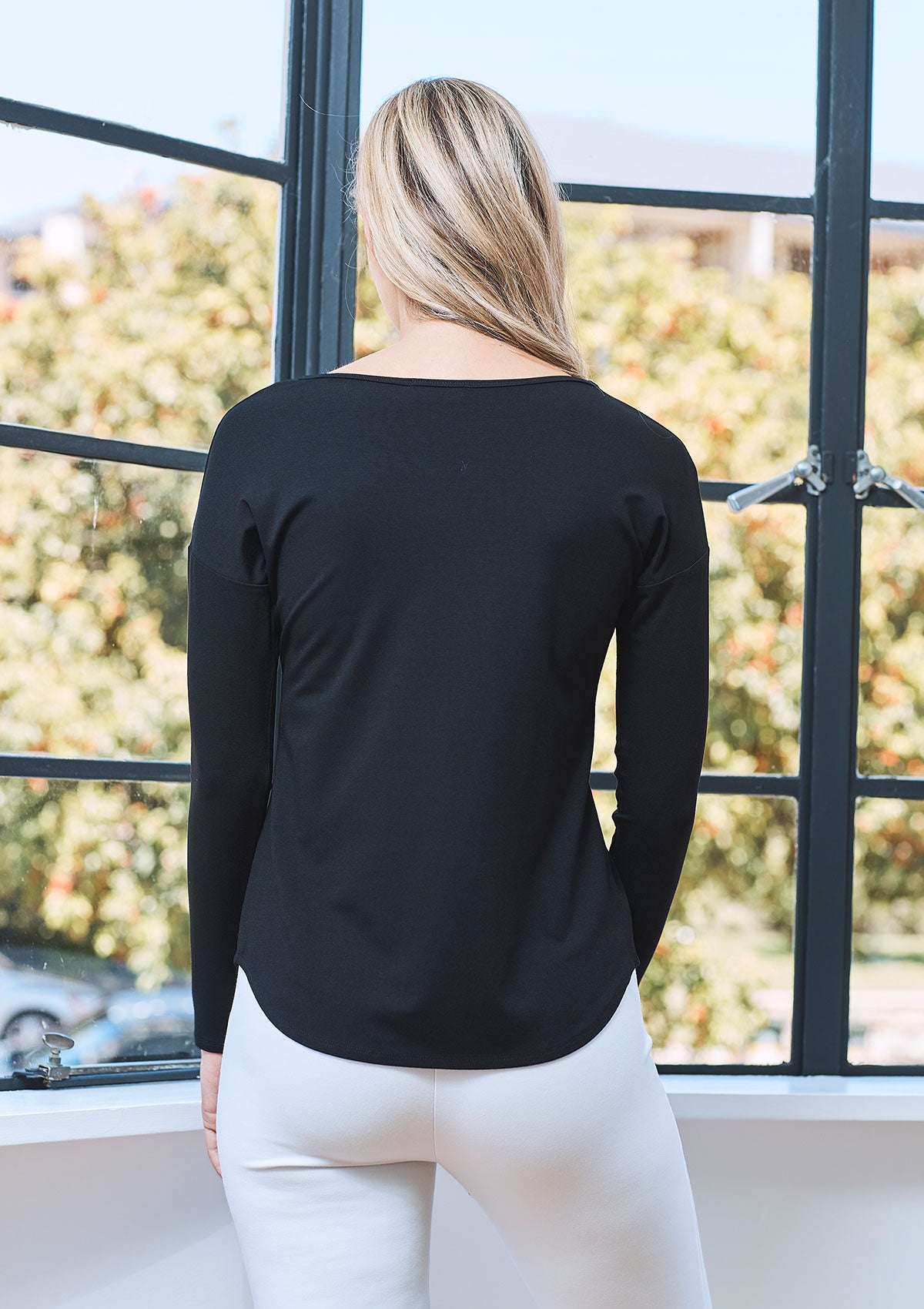 Mela Purdie Matte Jersey Long Sleeve Arc T