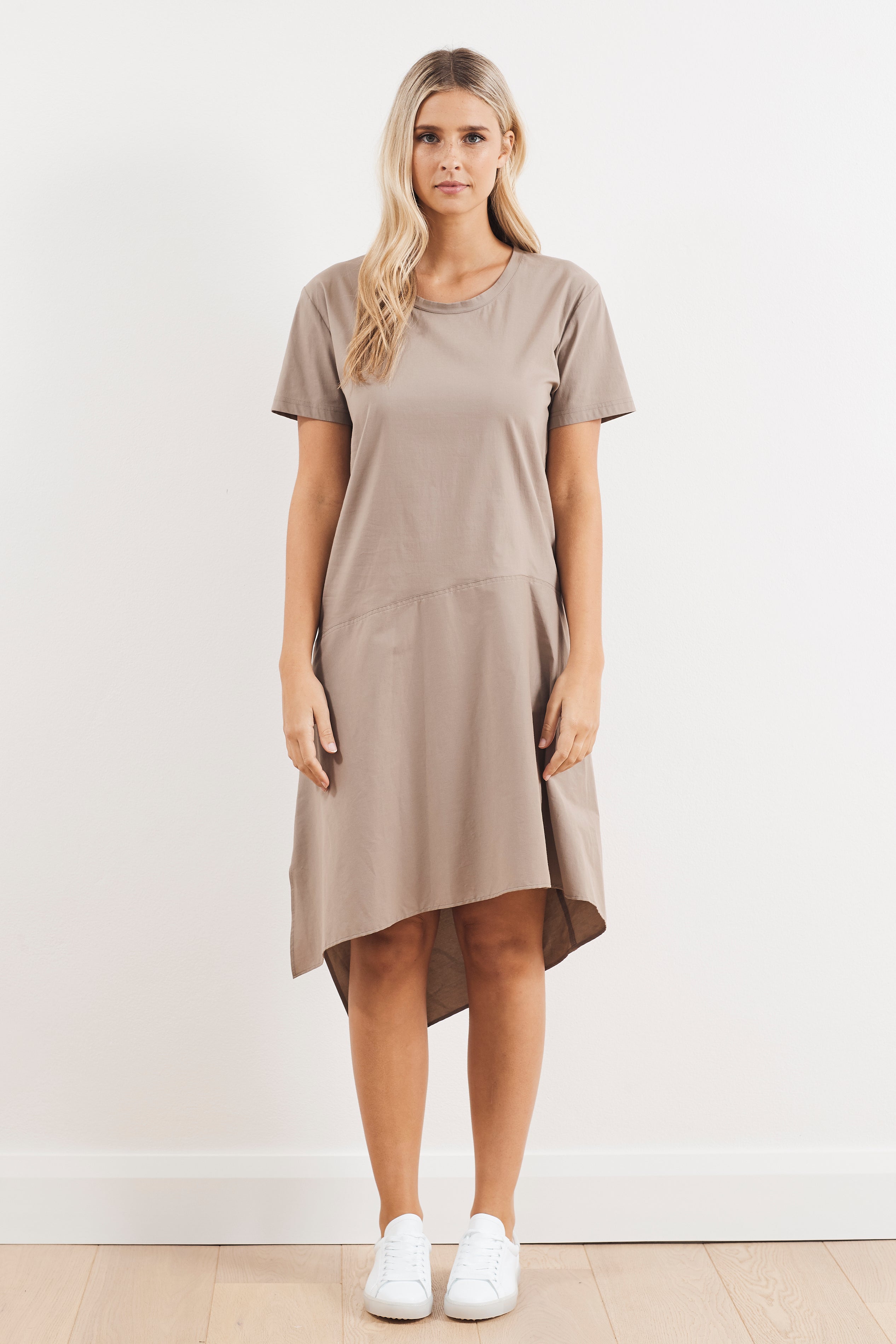 Mela Purdie Microprene Angle T Dress