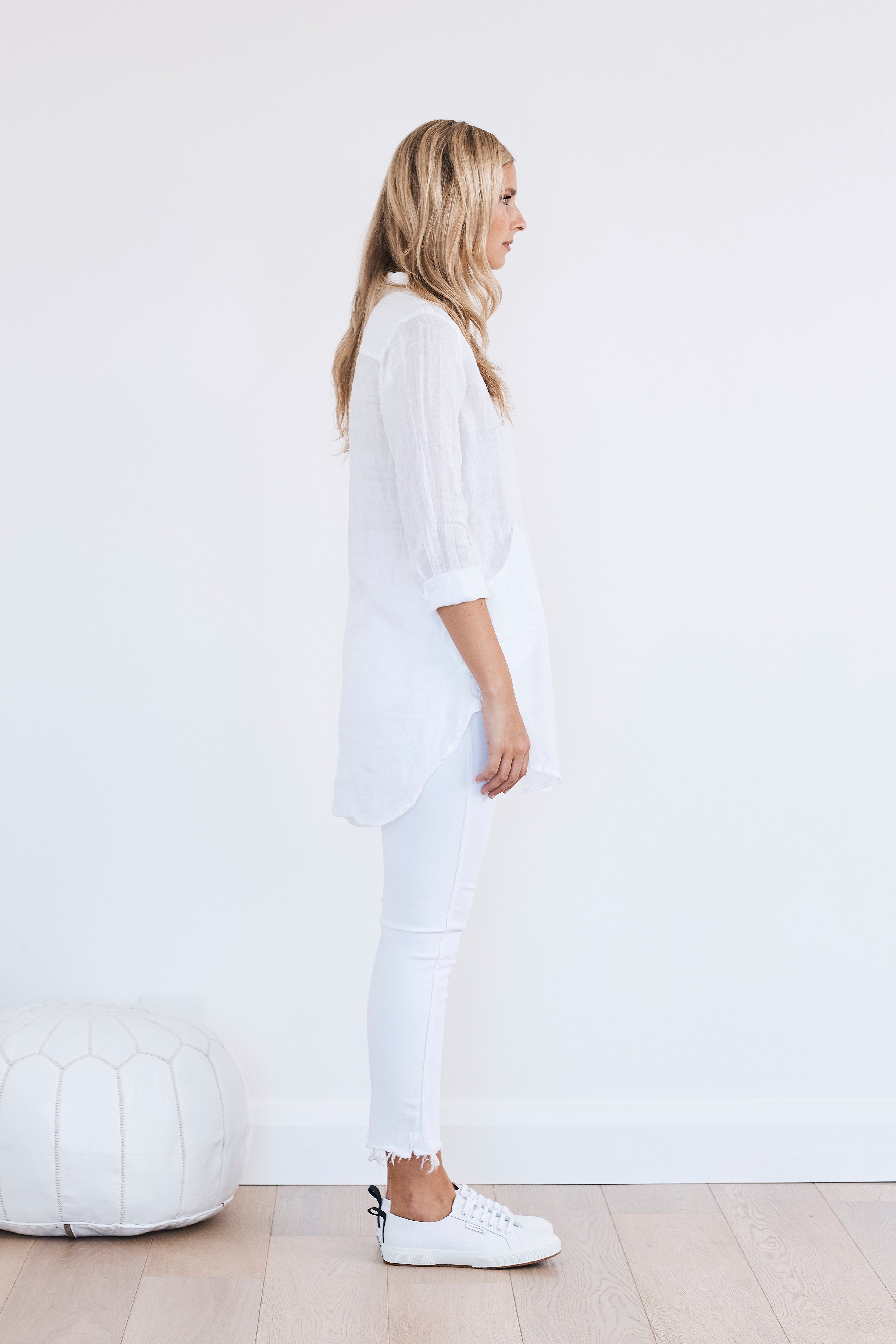 CP Shades Teton Oversized Linen Tunic Shirt