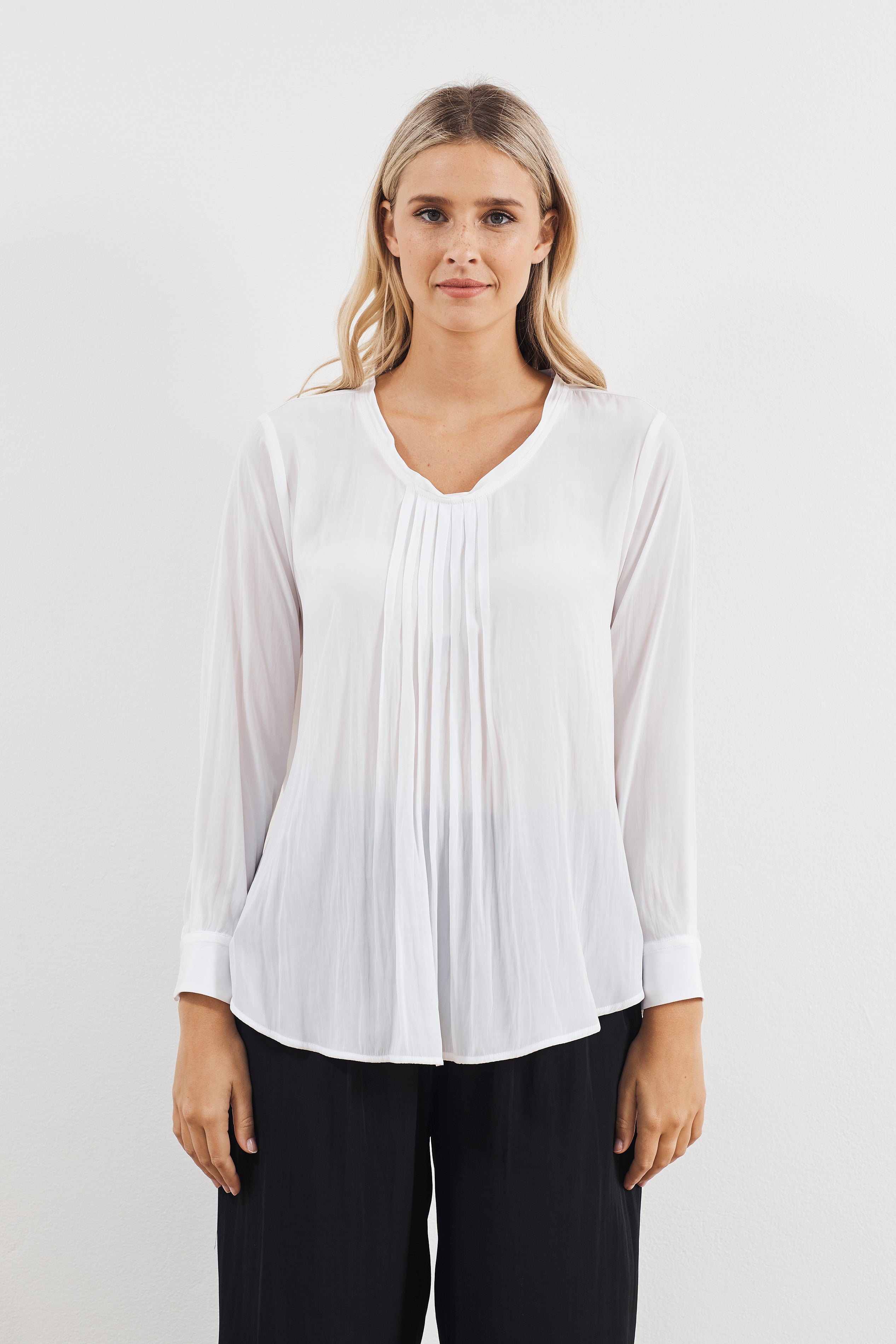 Mela Purdie Micro Pleat Blouse