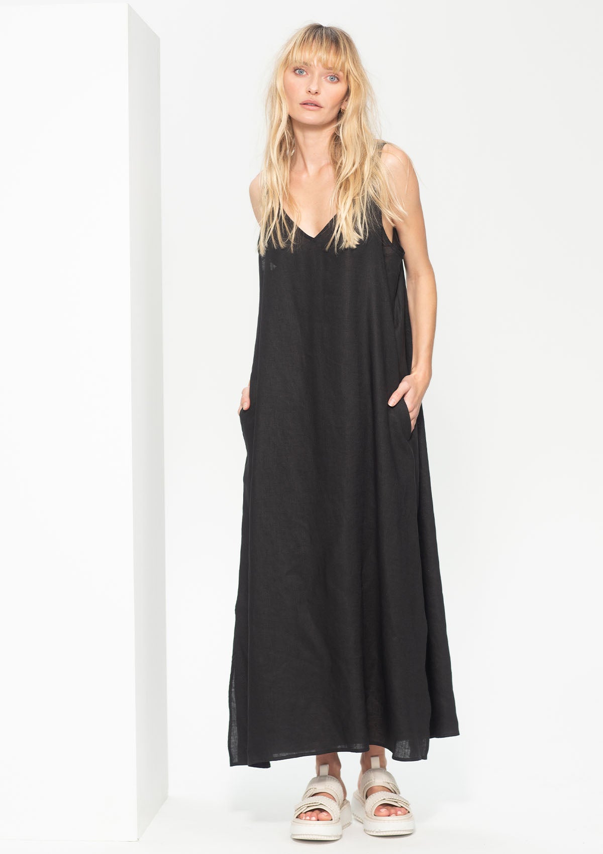 Mela Purdie Pure Linen Swish Dress