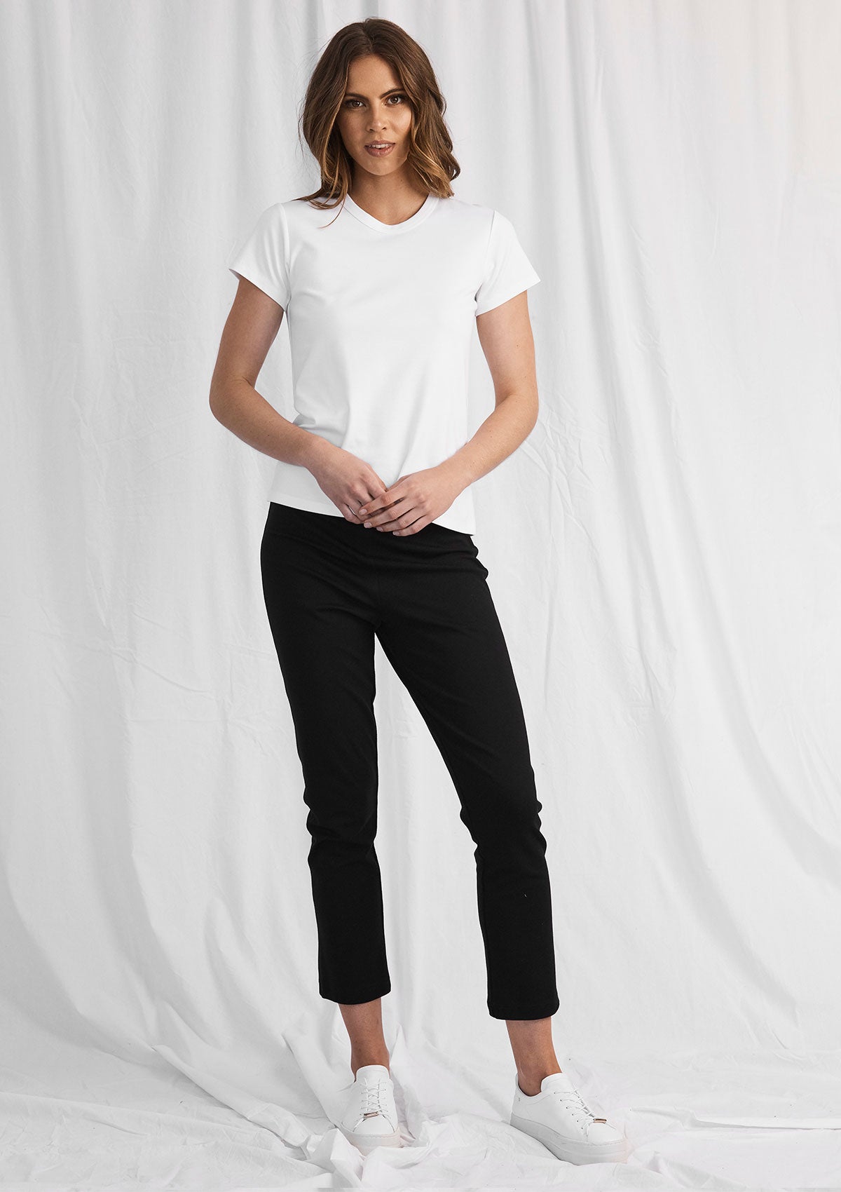 Mela Purdie Compact Knit Ankle Pant