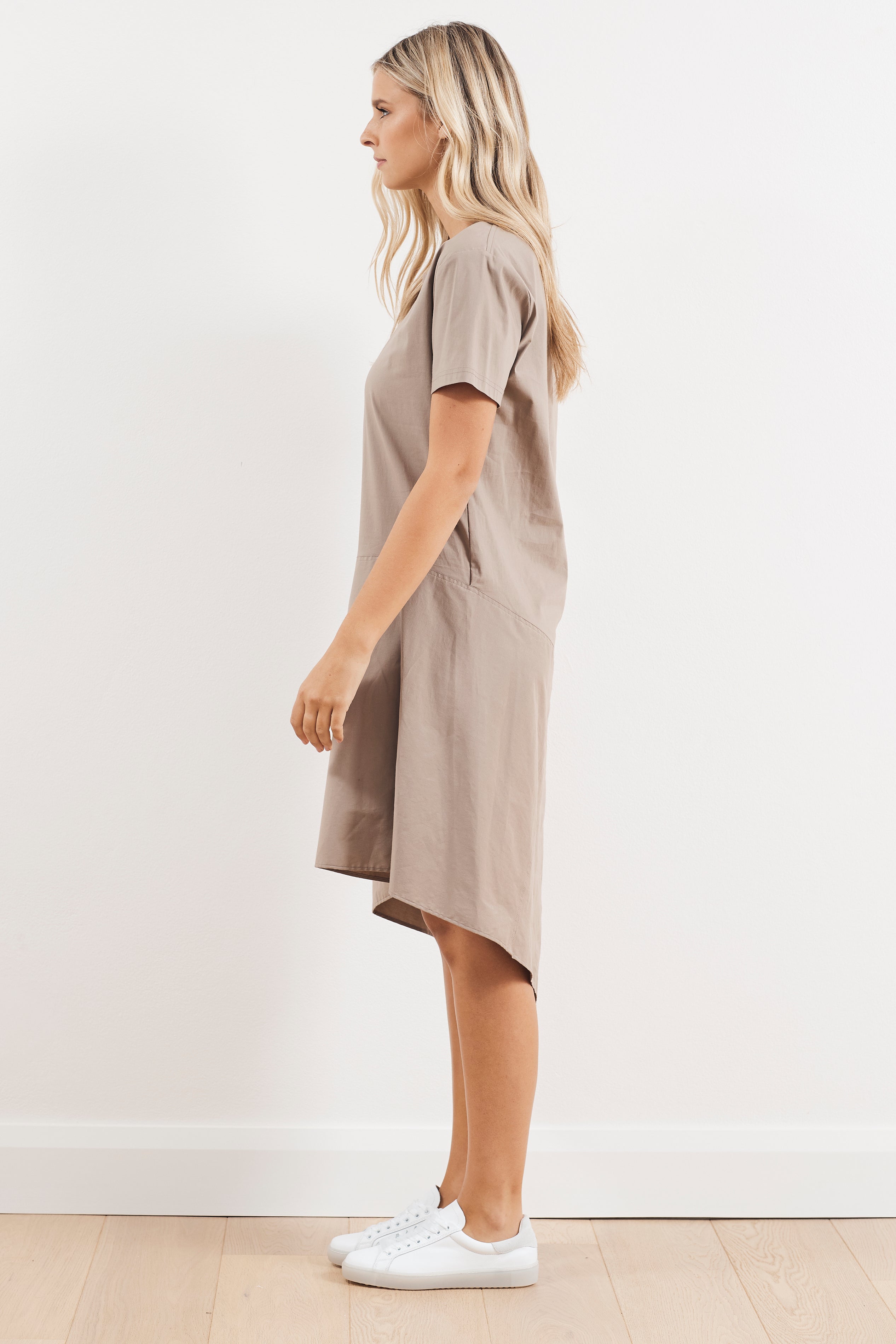 Mela Purdie Microprene Angle T Dress