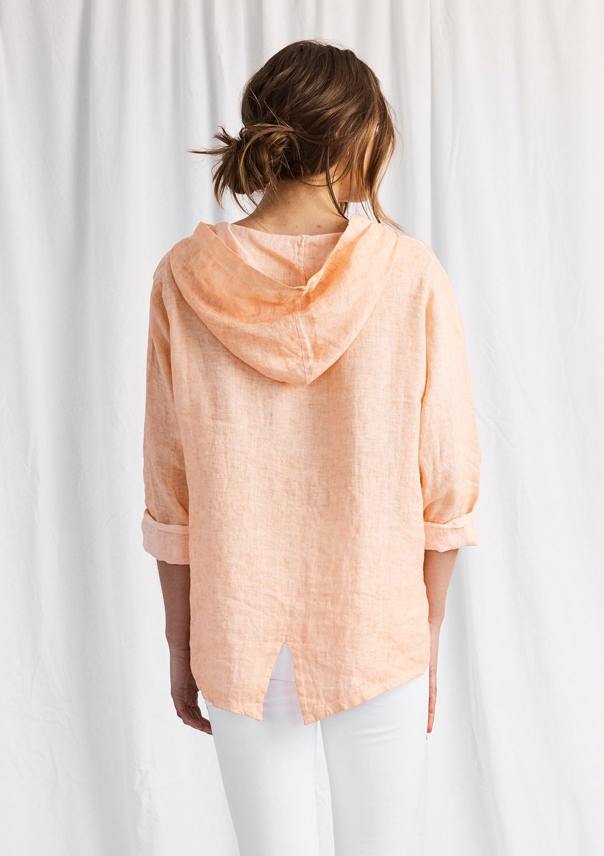 Khlassik Sienna Linen Hoodie