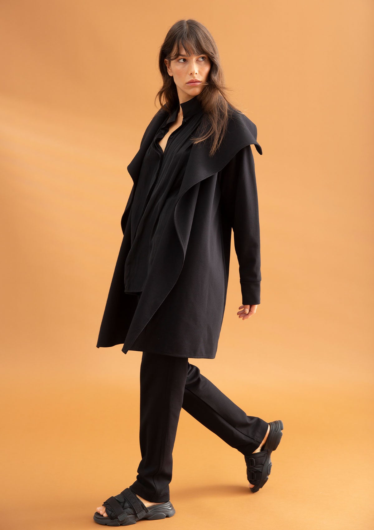 Mela Purdie Polished Ponte Walker Coat