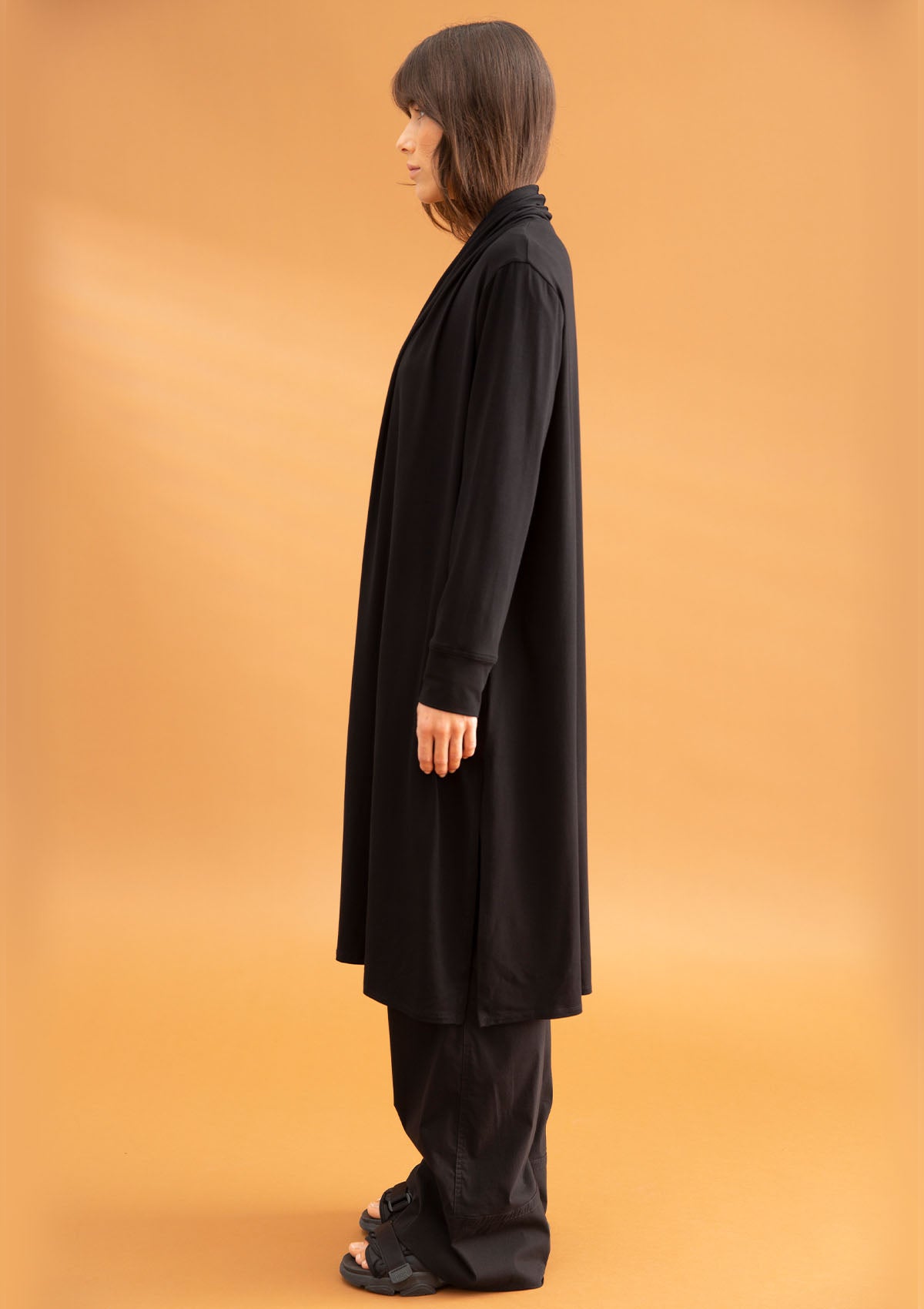 Mela Purdie Matte Jersey Maxi Coat