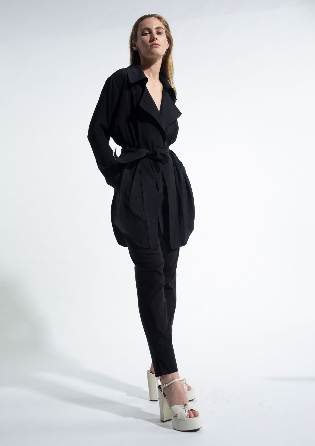 Mela Purdie Mache Trench Overshirt