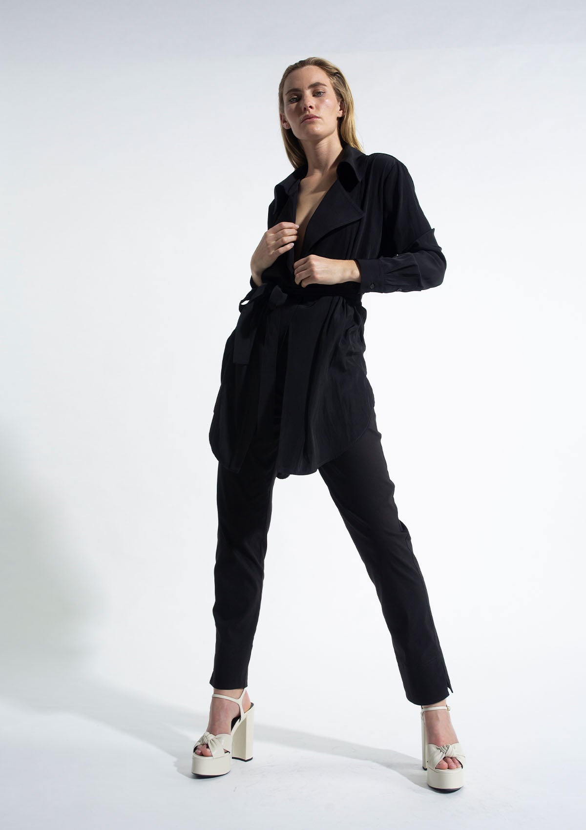 Mela Purdie Mache Trench Overshirt