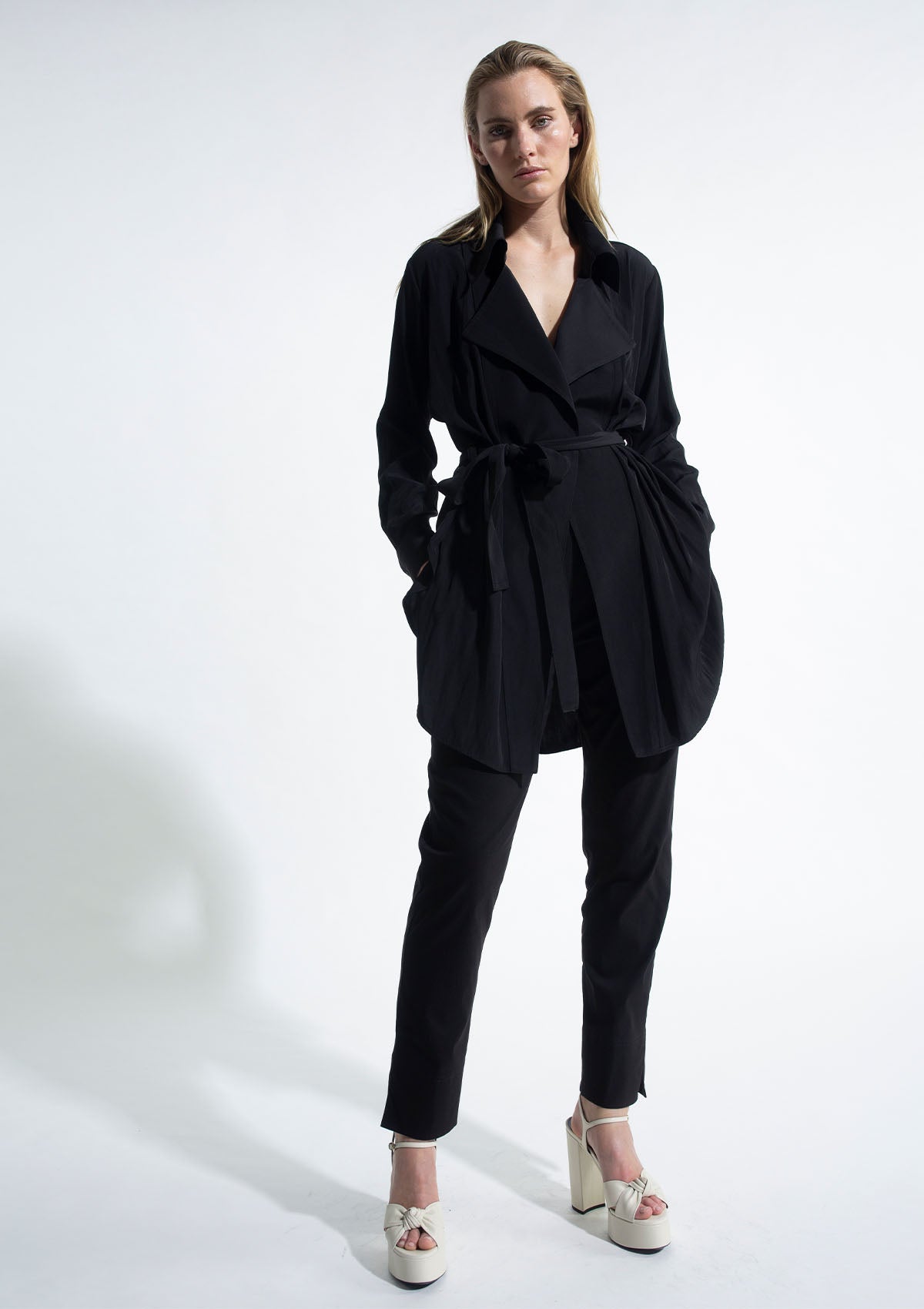 Mela Purdie Mache Trench Overshirt