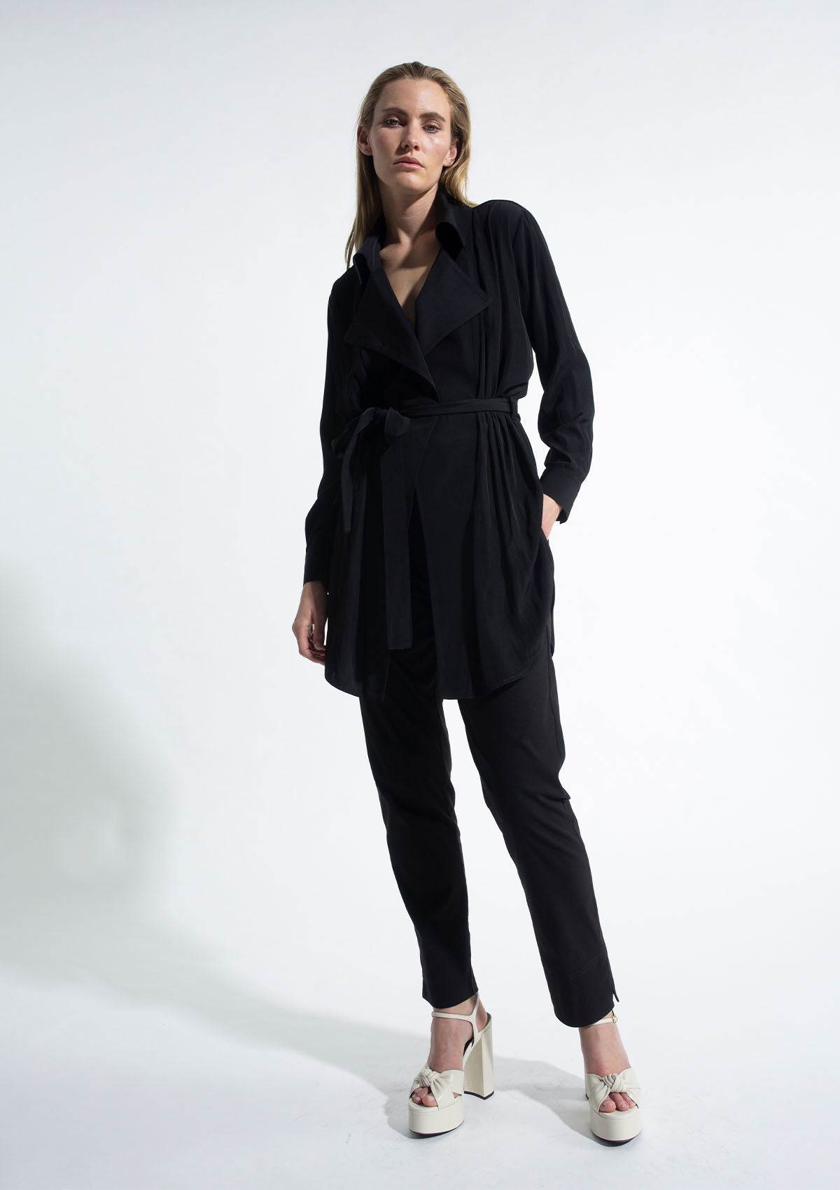 Mela Purdie Mache Trench Overshirt