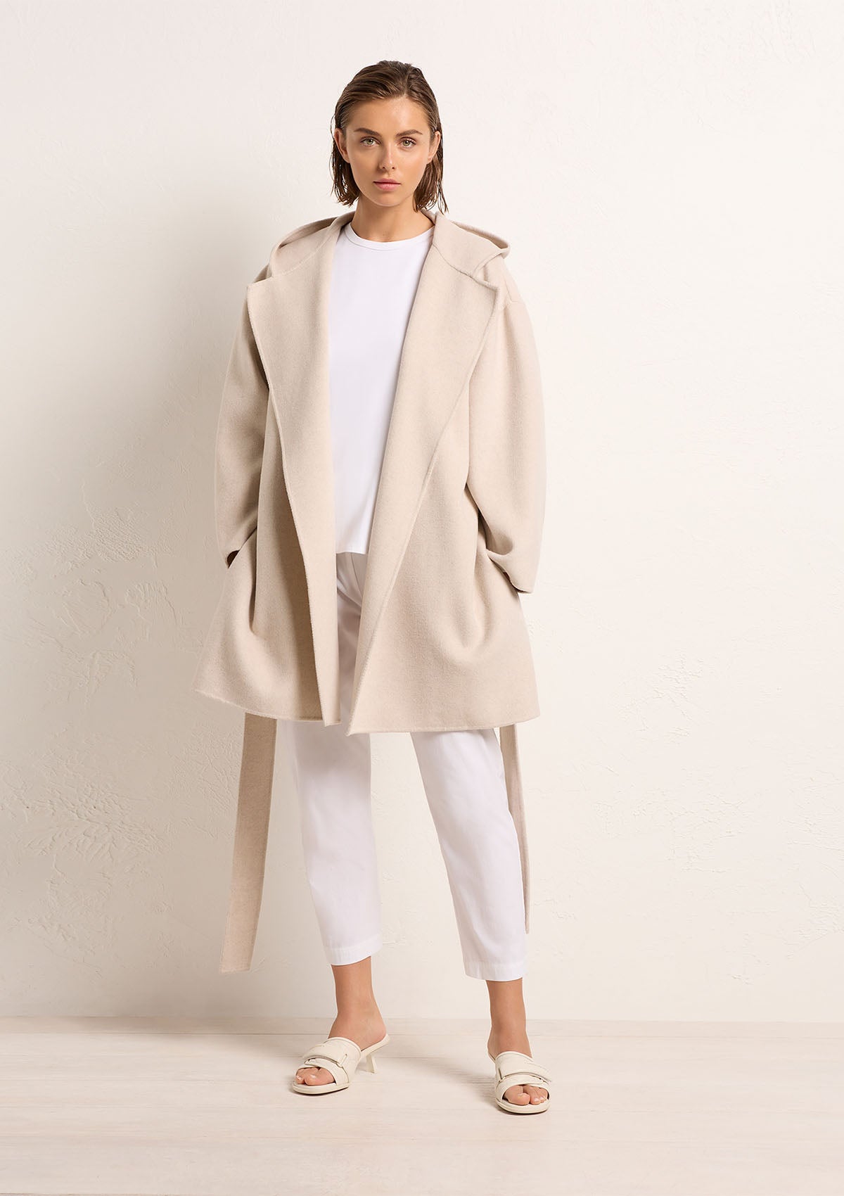 Mela Purdie Cashmere Felt Eskimo Coat