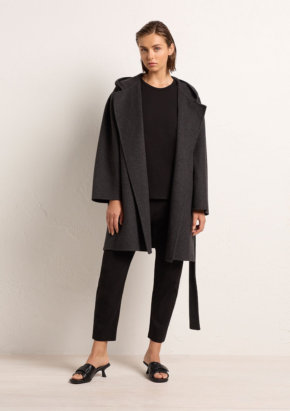 Mela Purdie Cashmere Felt Eskimo Coat