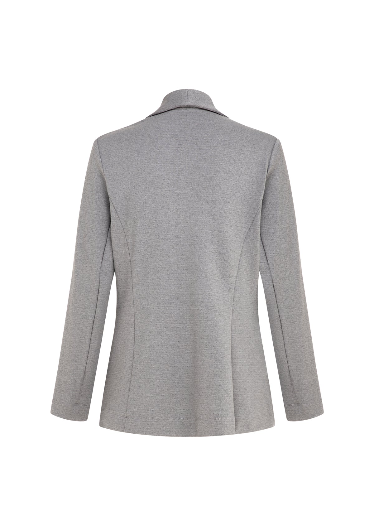 Mela Purdie Crepe Double Knit Curve Blazer