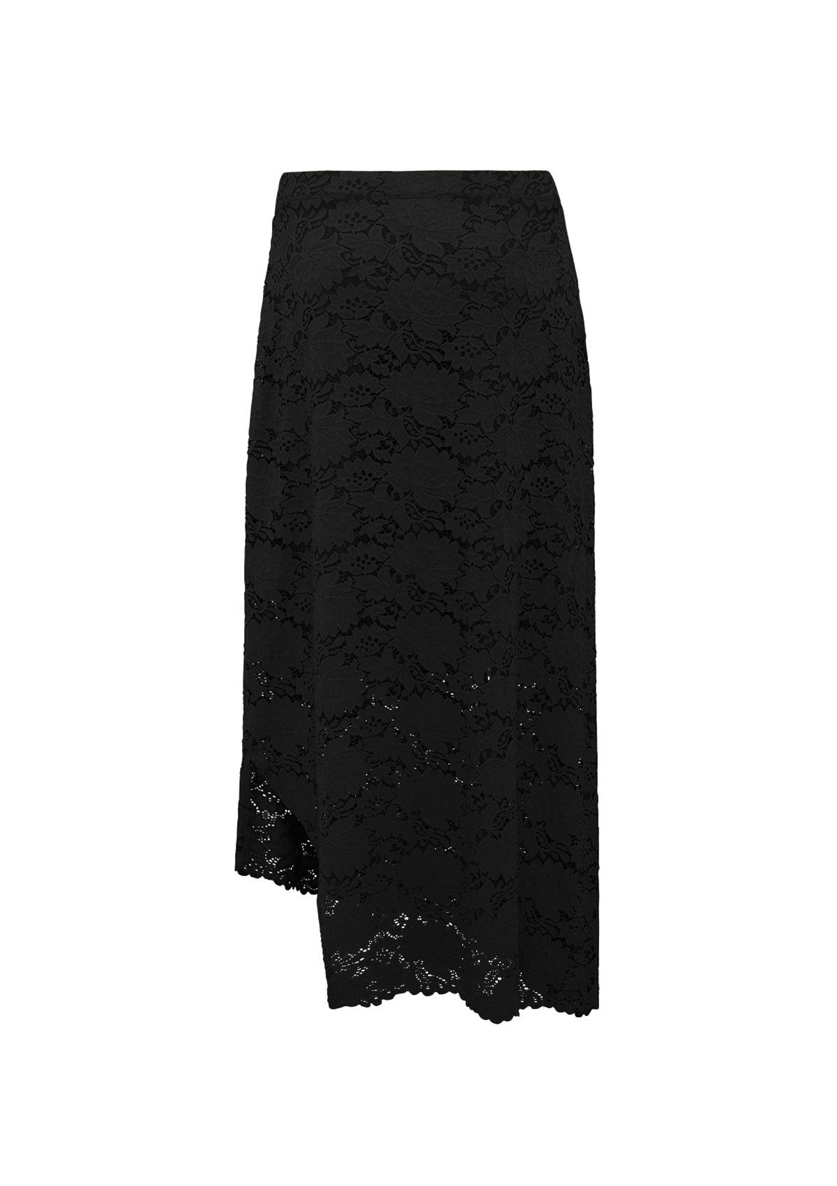 Mela Purdie Flannel Lace Oblique Skirt