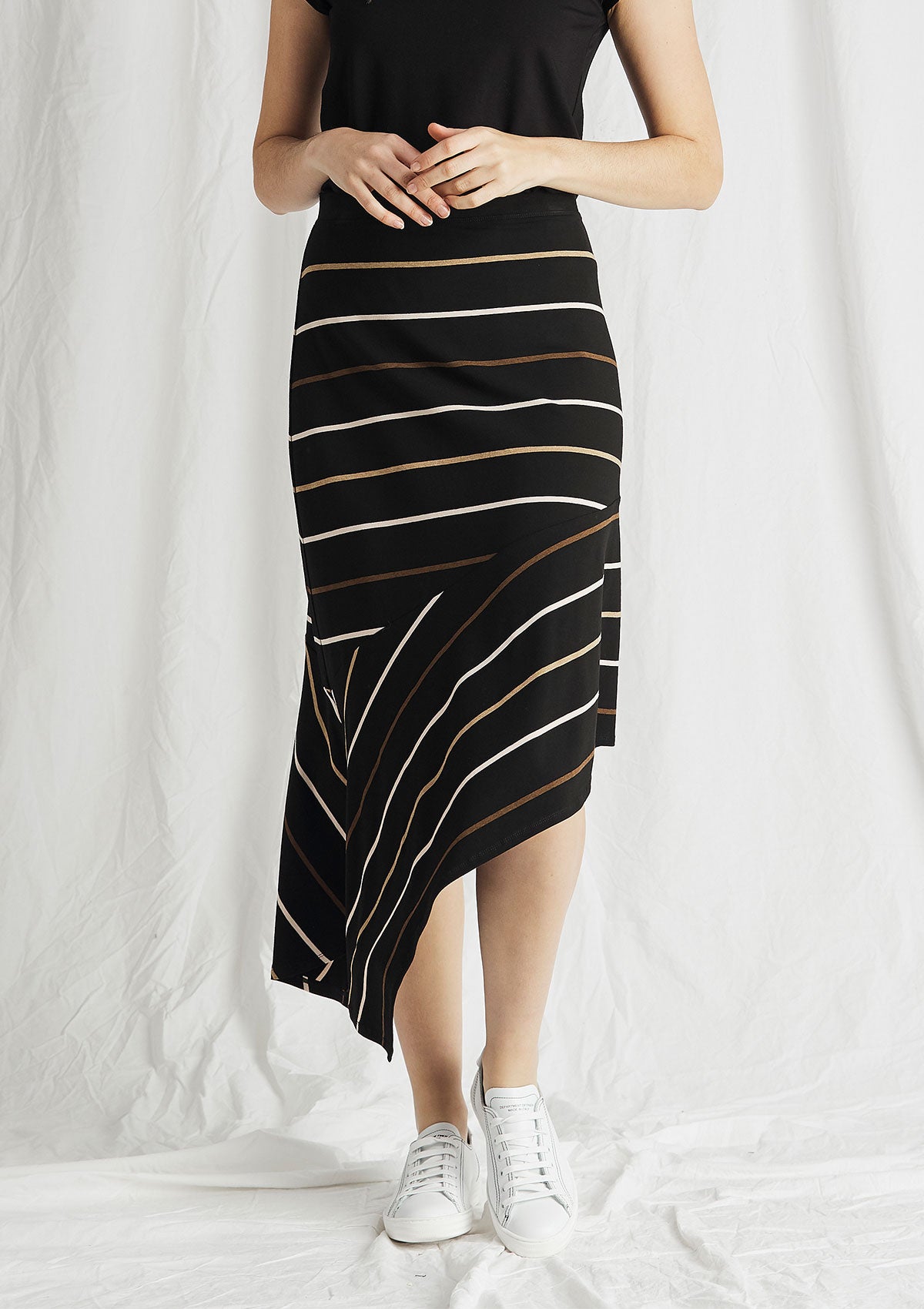 Mela Purdie Dune Stripe Madina Skirt