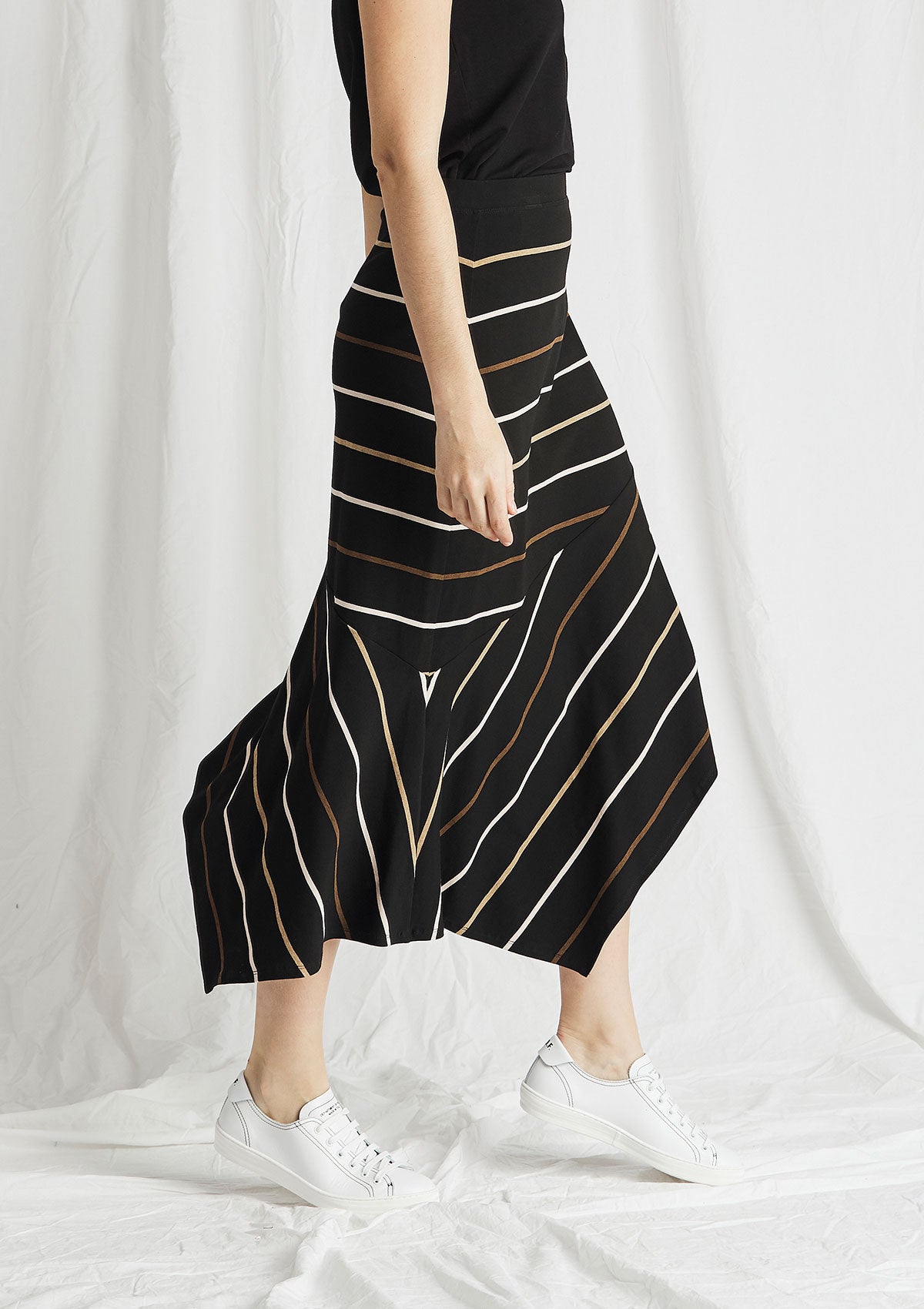 Mela Purdie Dune Stripe Madina Skirt