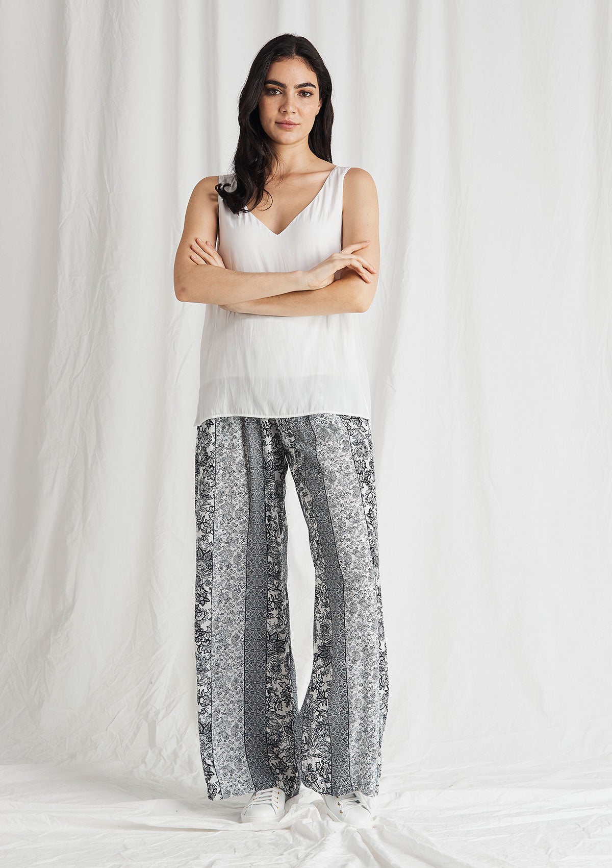 Mela Purdie Tahitian Block Print Maxi Explorer Pant