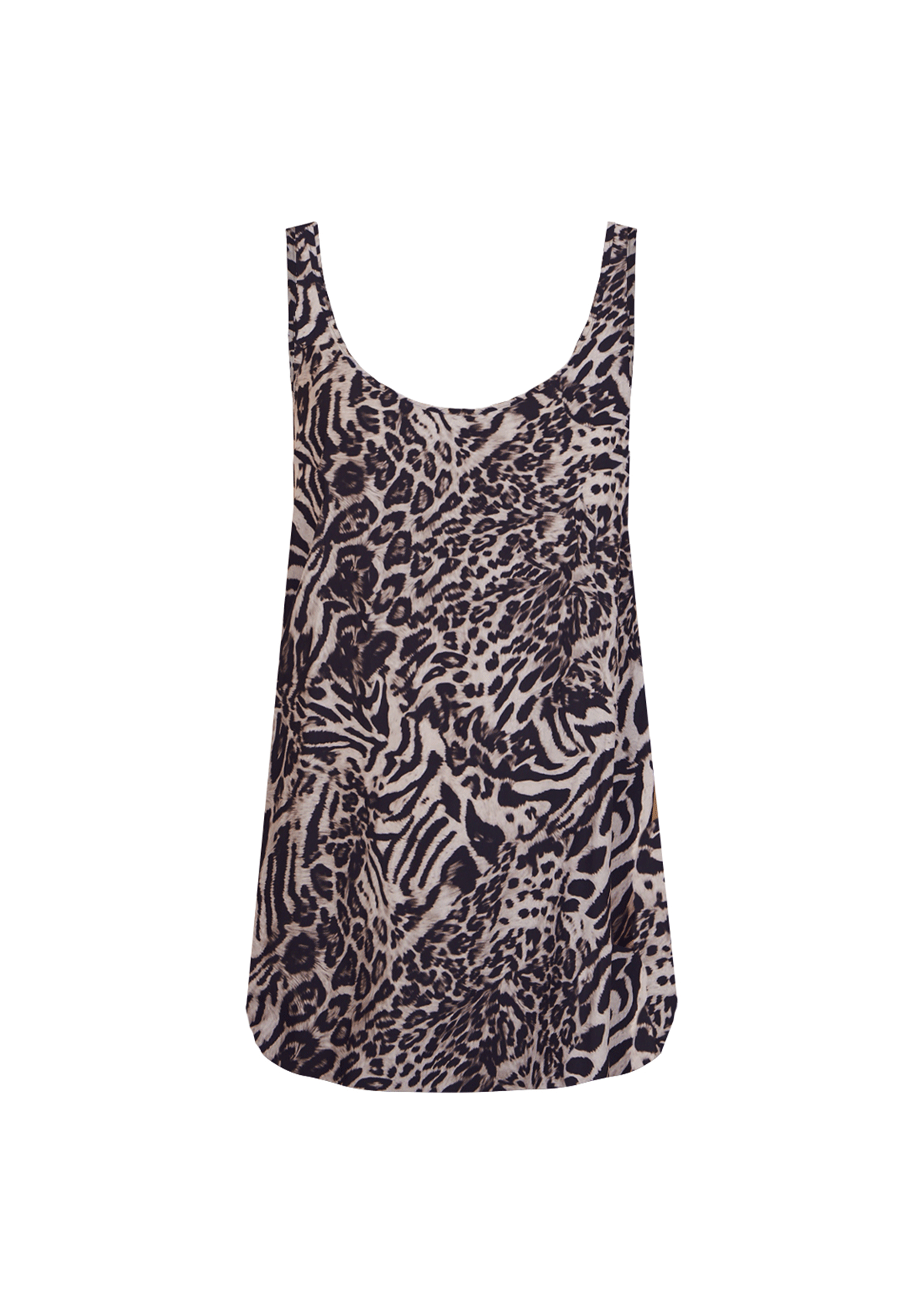 Mela Purdie Tigress Print Halo Tank