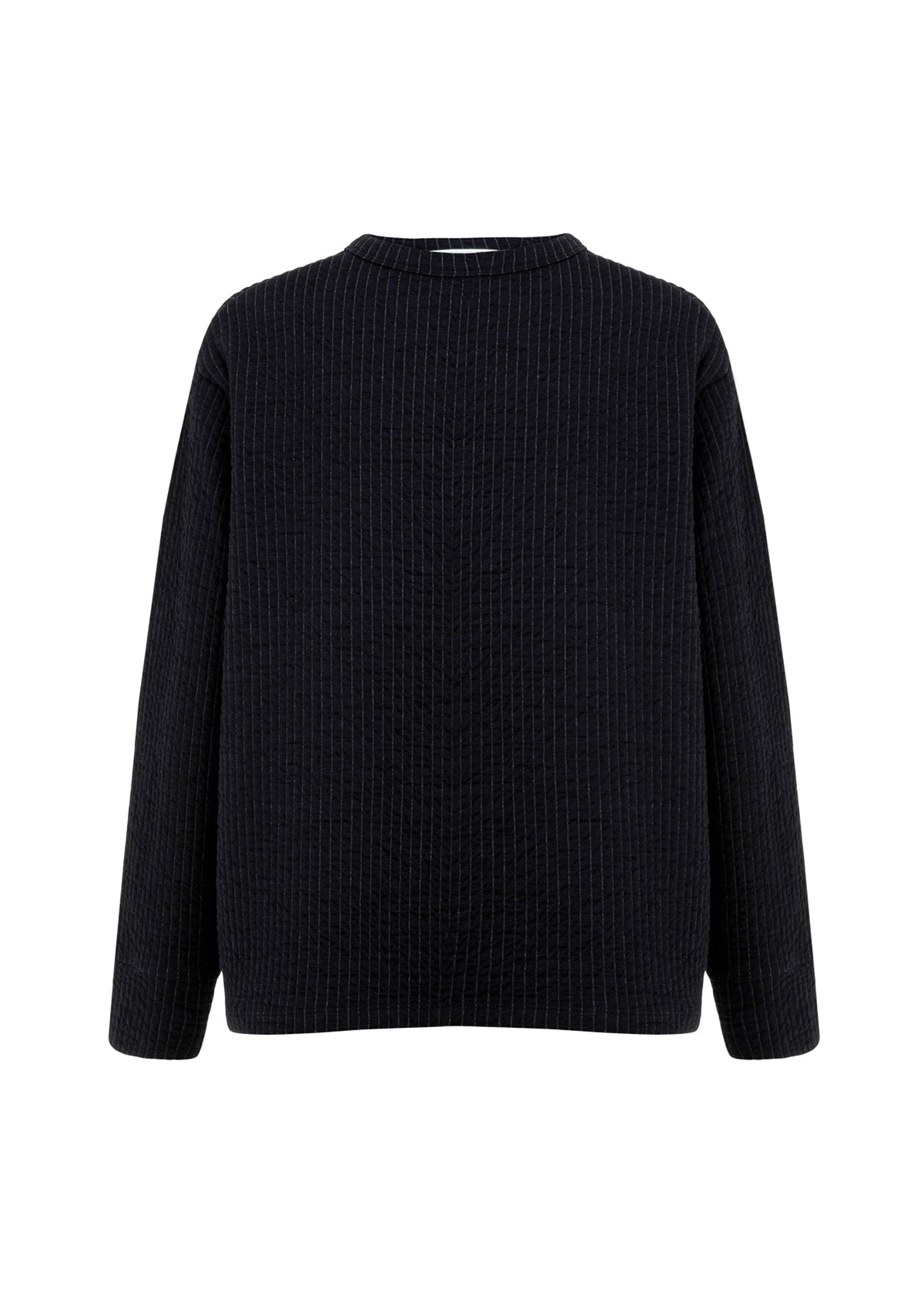 Mela Purdie Vertical Knit Crew Sweater