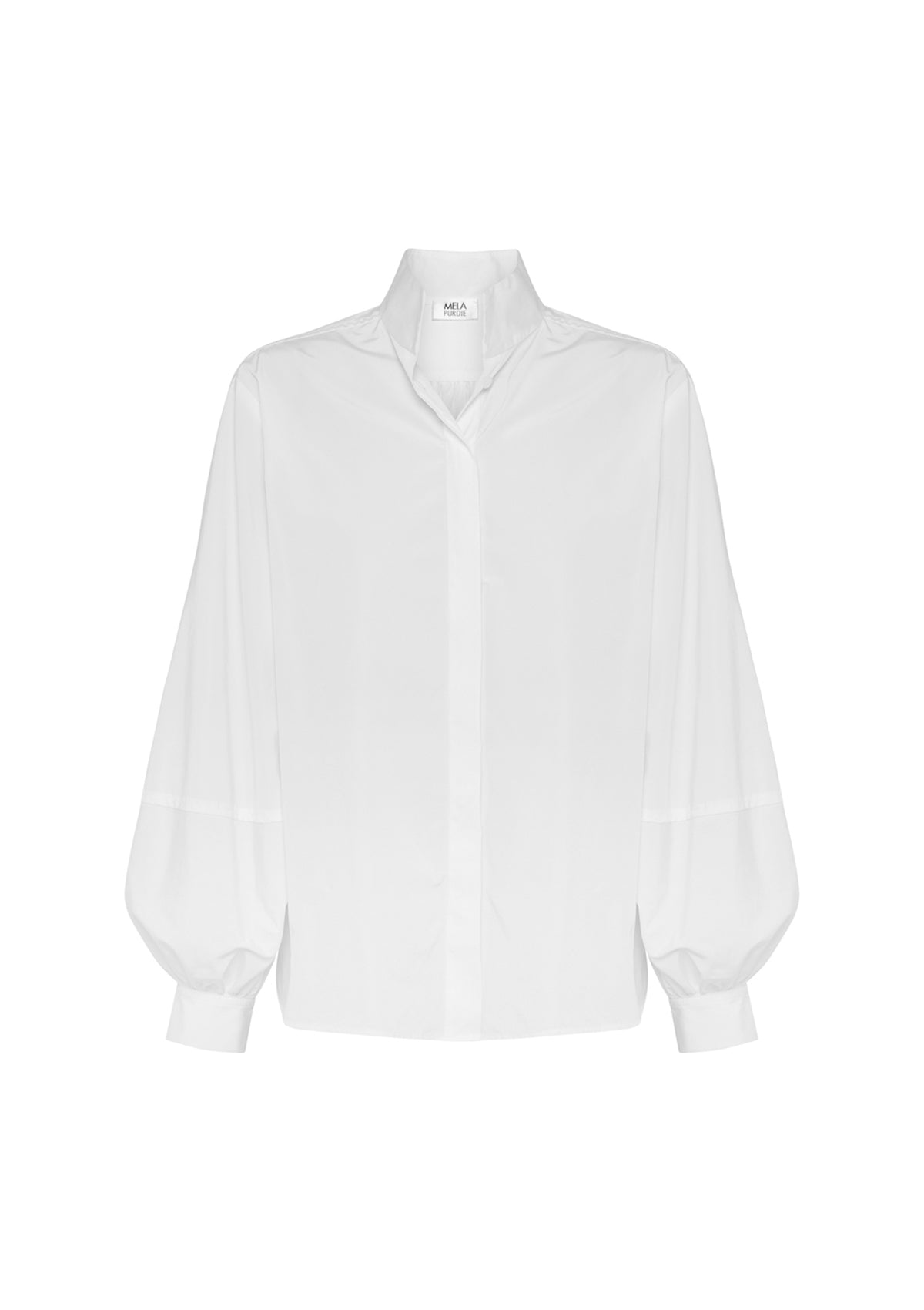 Mela Purdie Cotton Memory Bell Sleeve Blouse