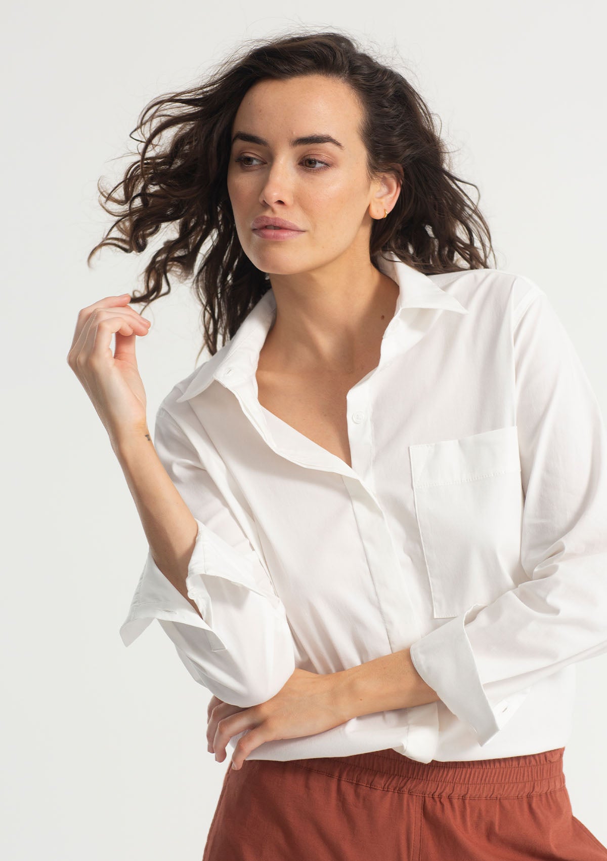 Mela Purdie Microprene Single Pocket Shirt