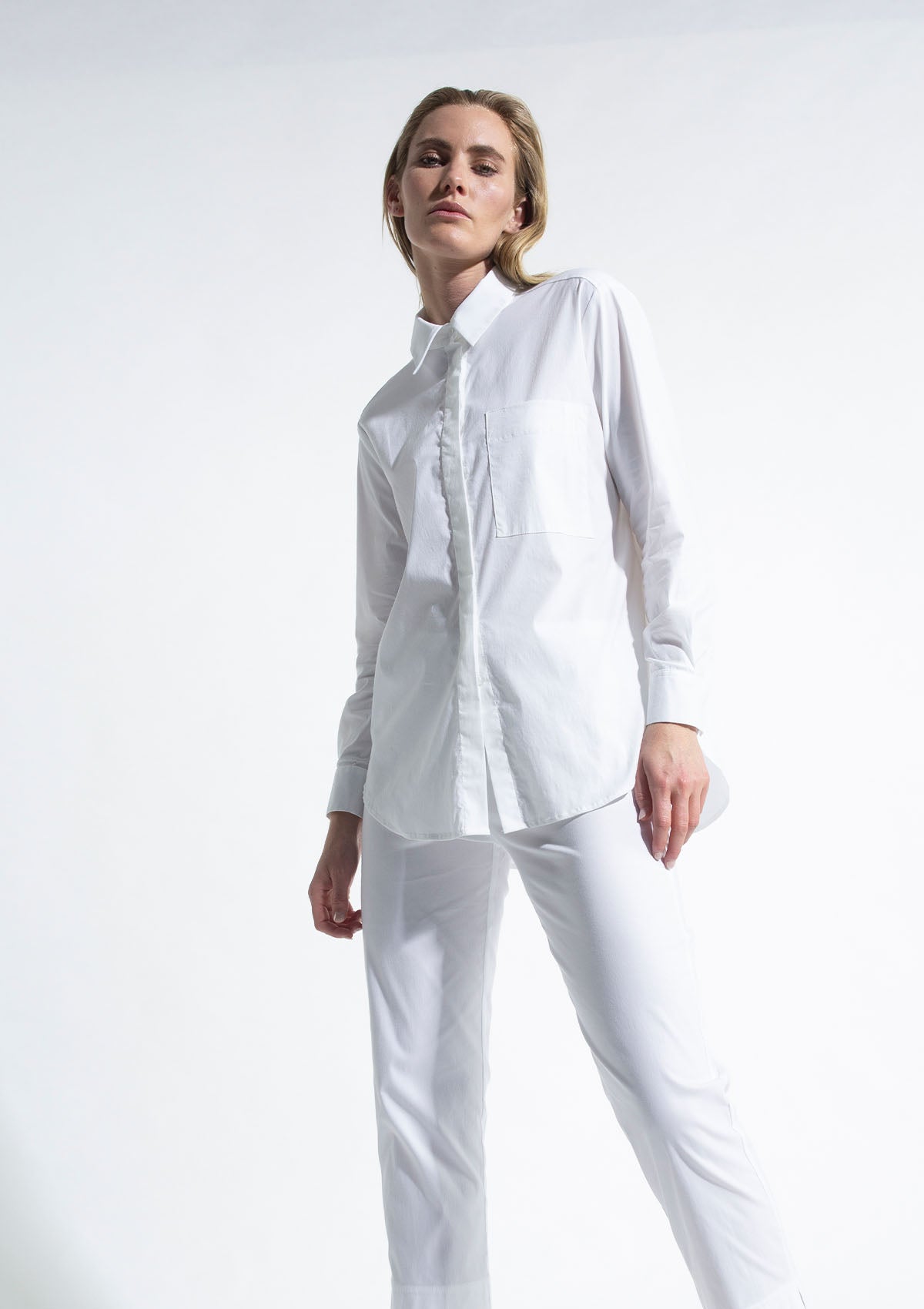 Mela Purdie Microprene Single Pocket Shirt