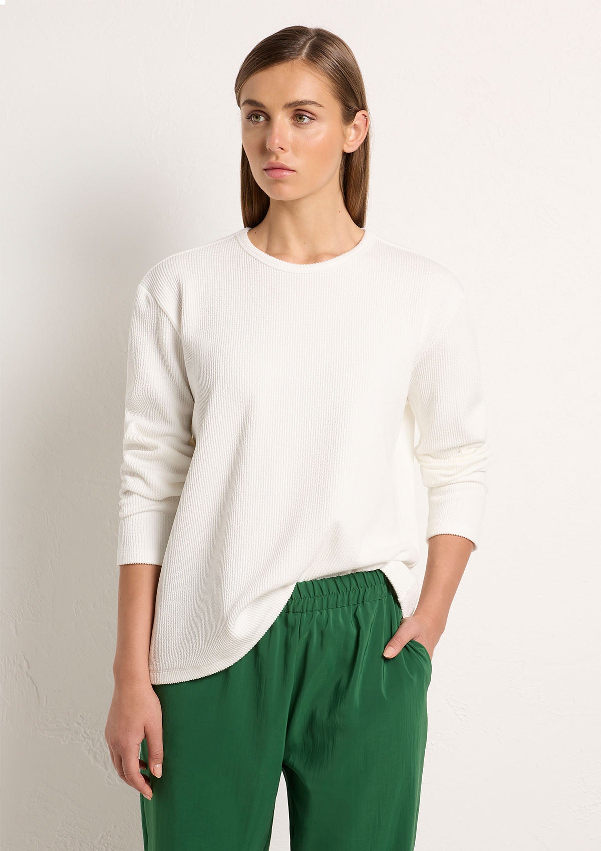 Mela Purdie Furrow Knit Flat Top